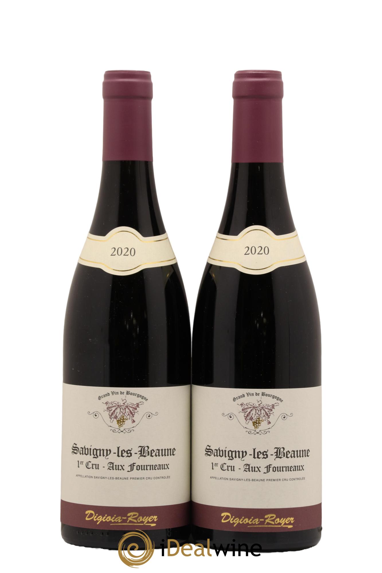 Savigny-lès-Beaune 1er Cru Aux Fourneaux Domaine Digioia Royer 2020 - Lot de 2 bouteilles - 0