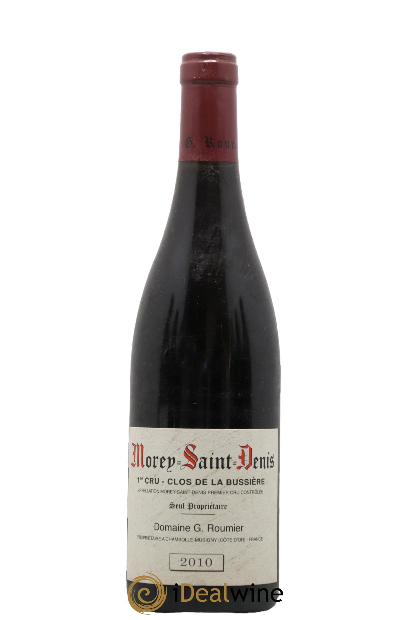 Morey Saint-Denis 1er Cru Clos de la Bussière Georges Roumier (Domaine) 2010 - Lot de 1 bouteille - 0