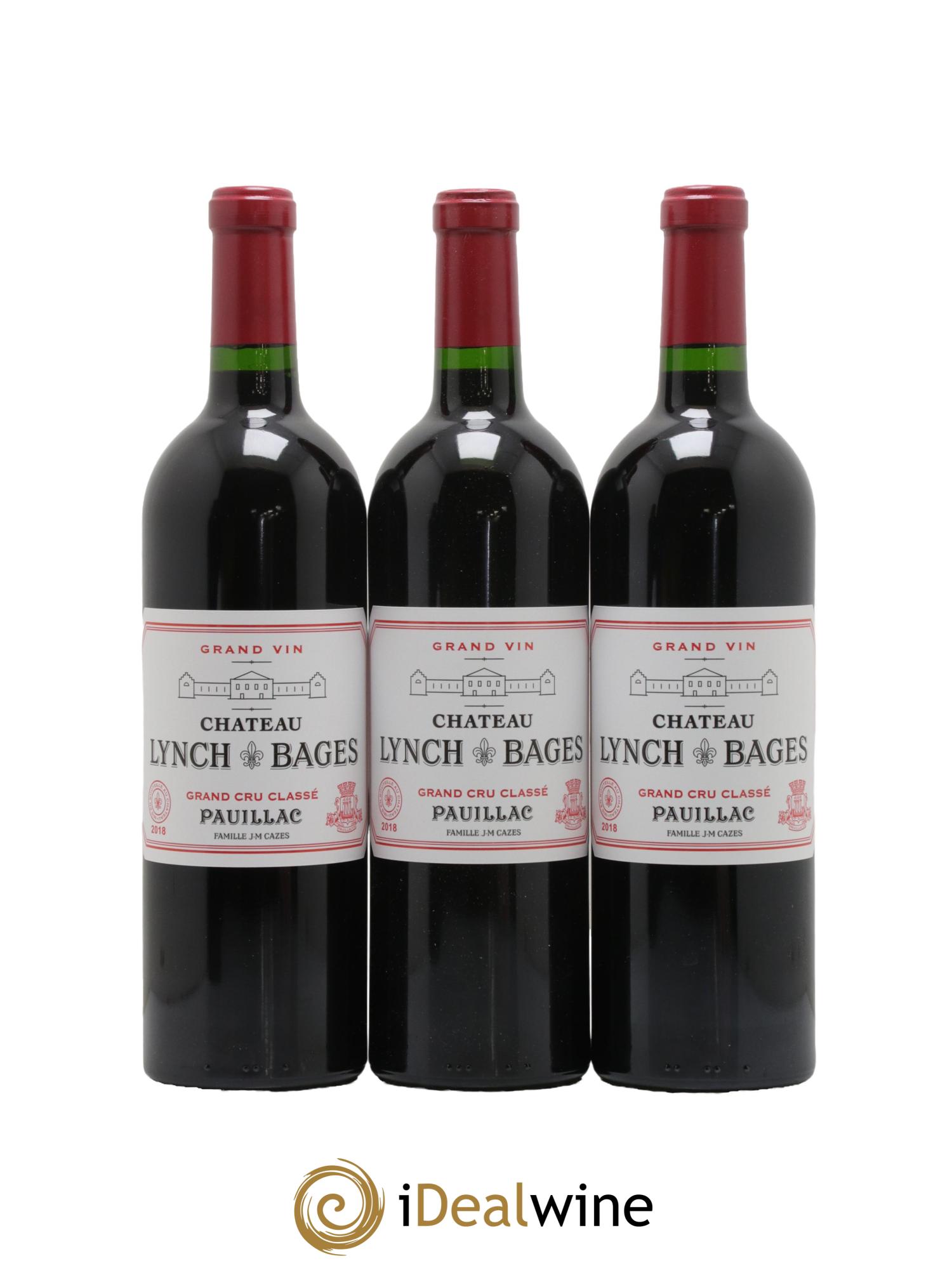 Château Lynch Bages 5ème Grand Cru Classé 2018 - Lot de 6 bouteilles - 2