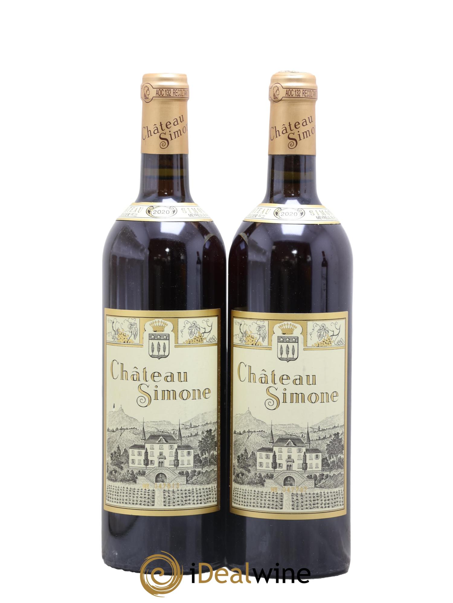 Palette Château Simone Famille Rougier 2020 - Lotto di 2 bottiglie - 0