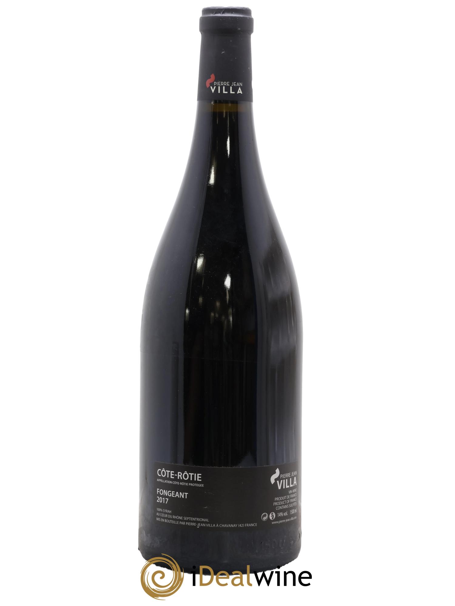 Côte-Rôtie Fongeant Pierre-Jean Villa 2017 - Lot of 1 magnum - 1