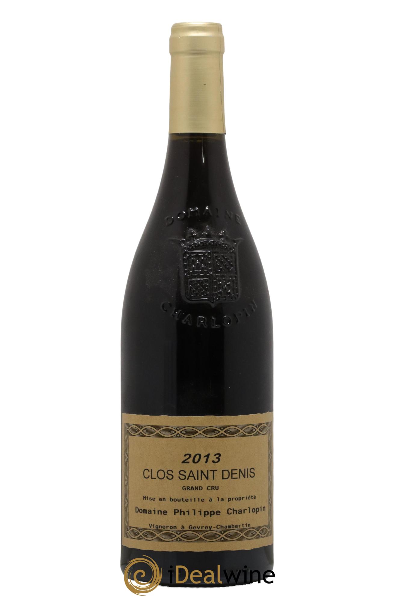 Clos Saint-Denis Grand Cru Charlopin-Parizot Domaine Philippe Charlopin 2013 - Lot de 1 bouteille - 0