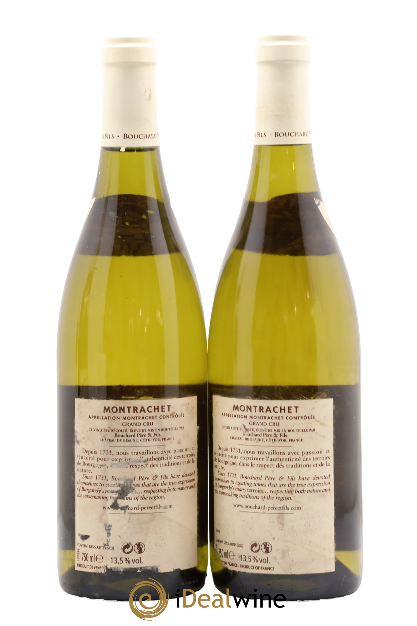 Montrachet Grand Cru Bouchard Père & Fils 2008 - Posten von 2 Flaschen - 1