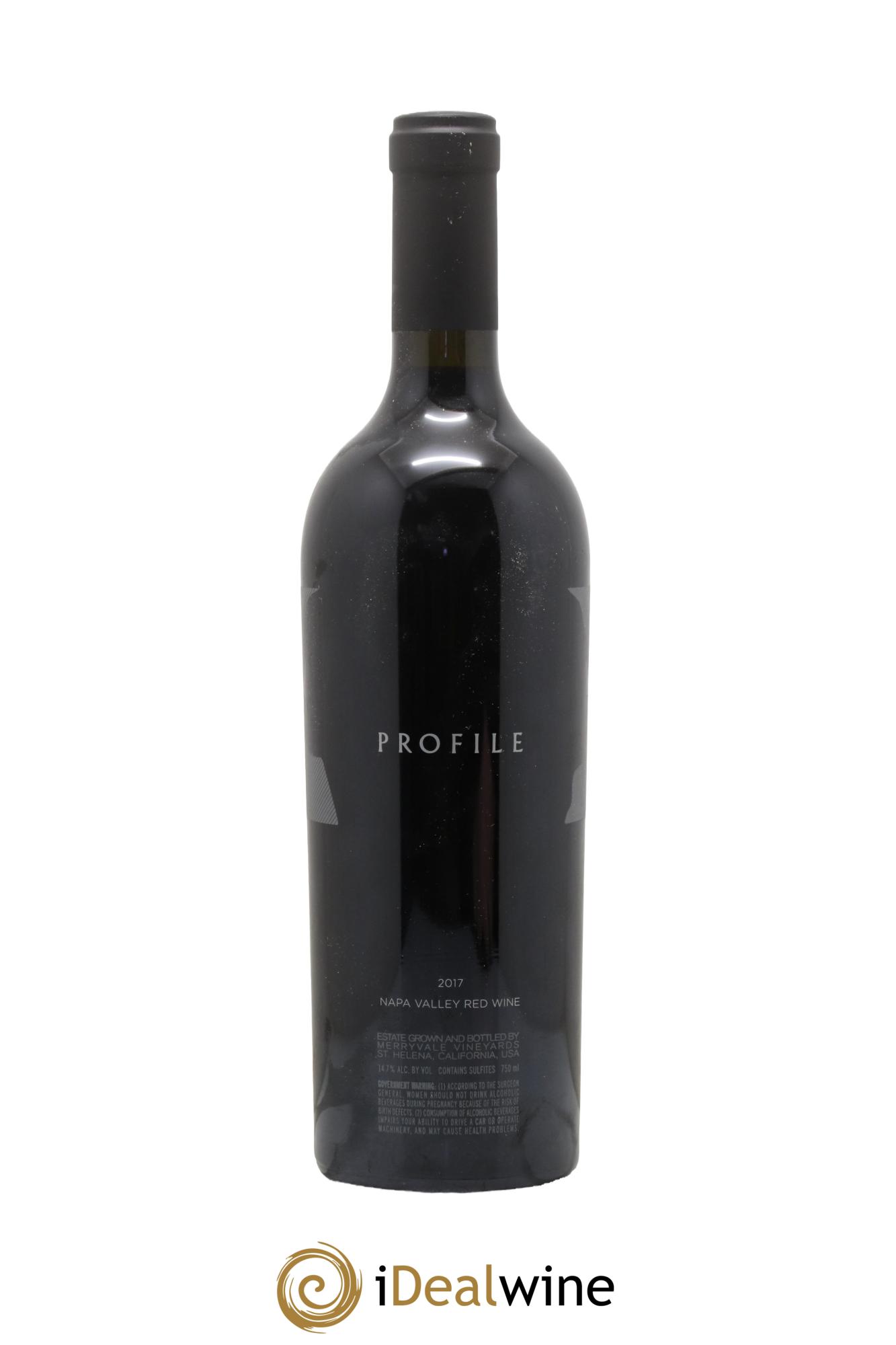 USA Napa Valley Profile Merryvale 2017 - Lot de 1 bouteille - 1