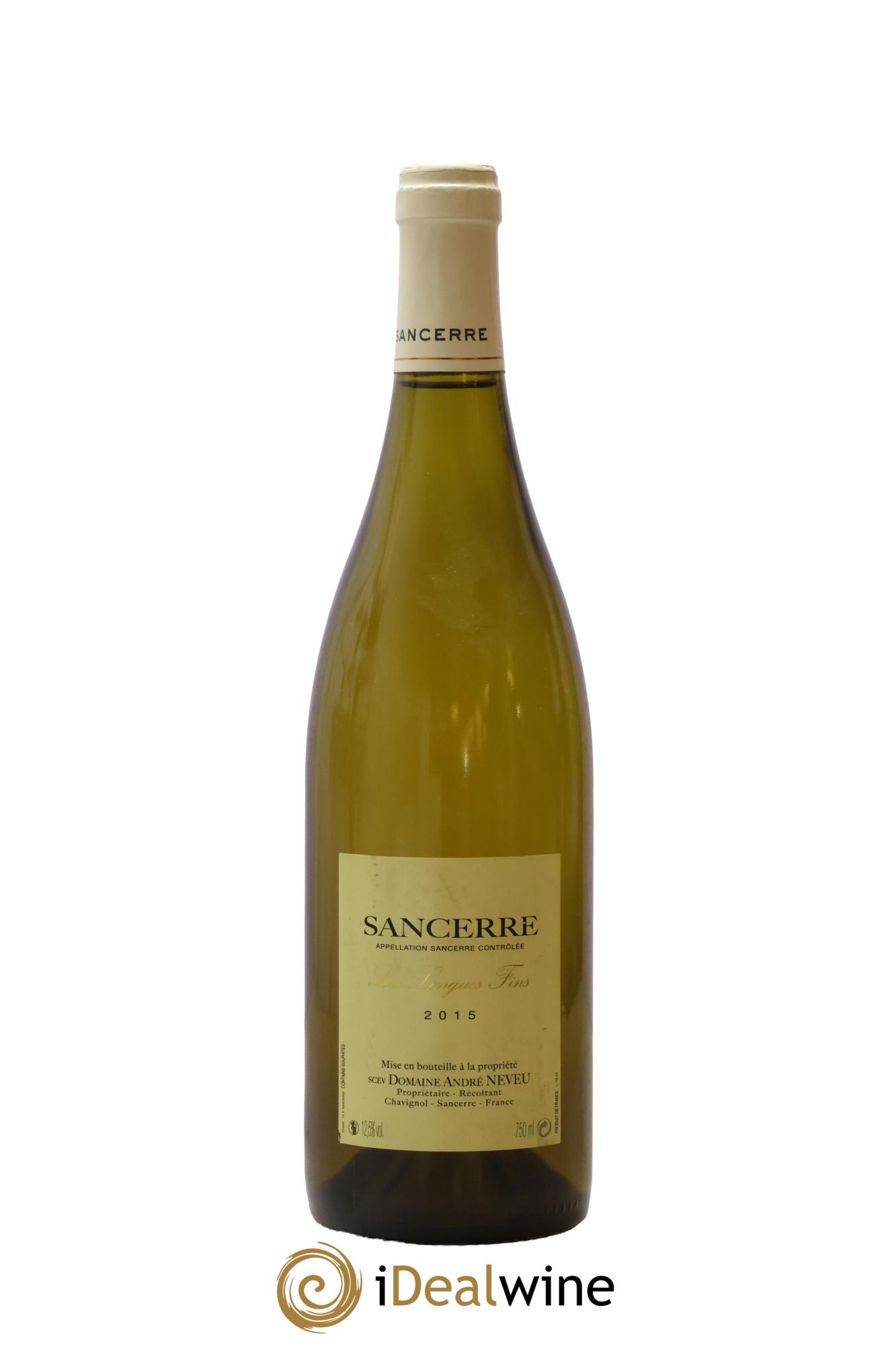 Sancerre Les Longues Fins Domaine A. Neveu 2015 - Lot de 1 bouteille - 0
