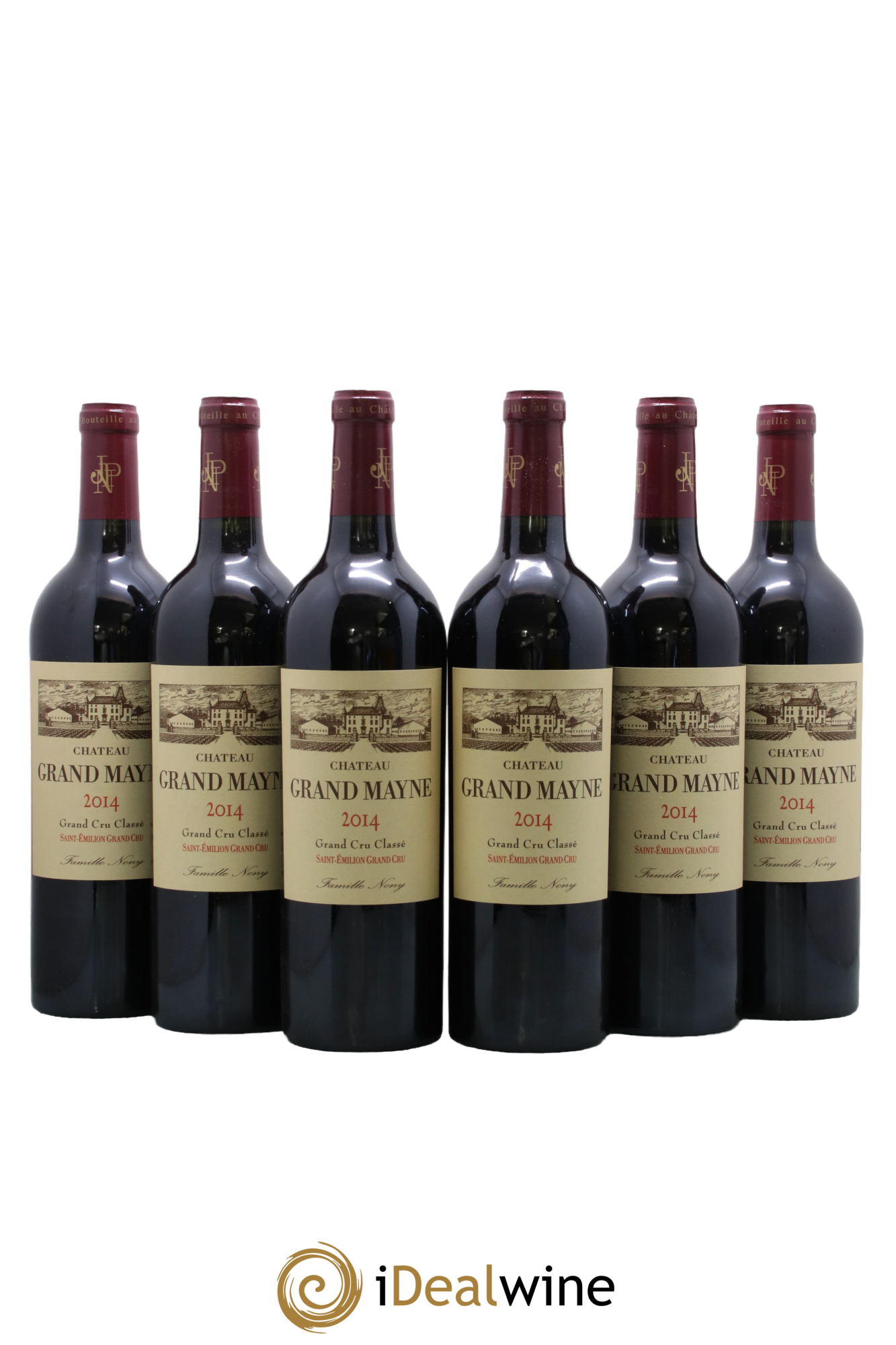 Château Grand Mayne Grand Cru Classé 2014 - Lot of 6 bottles - 0