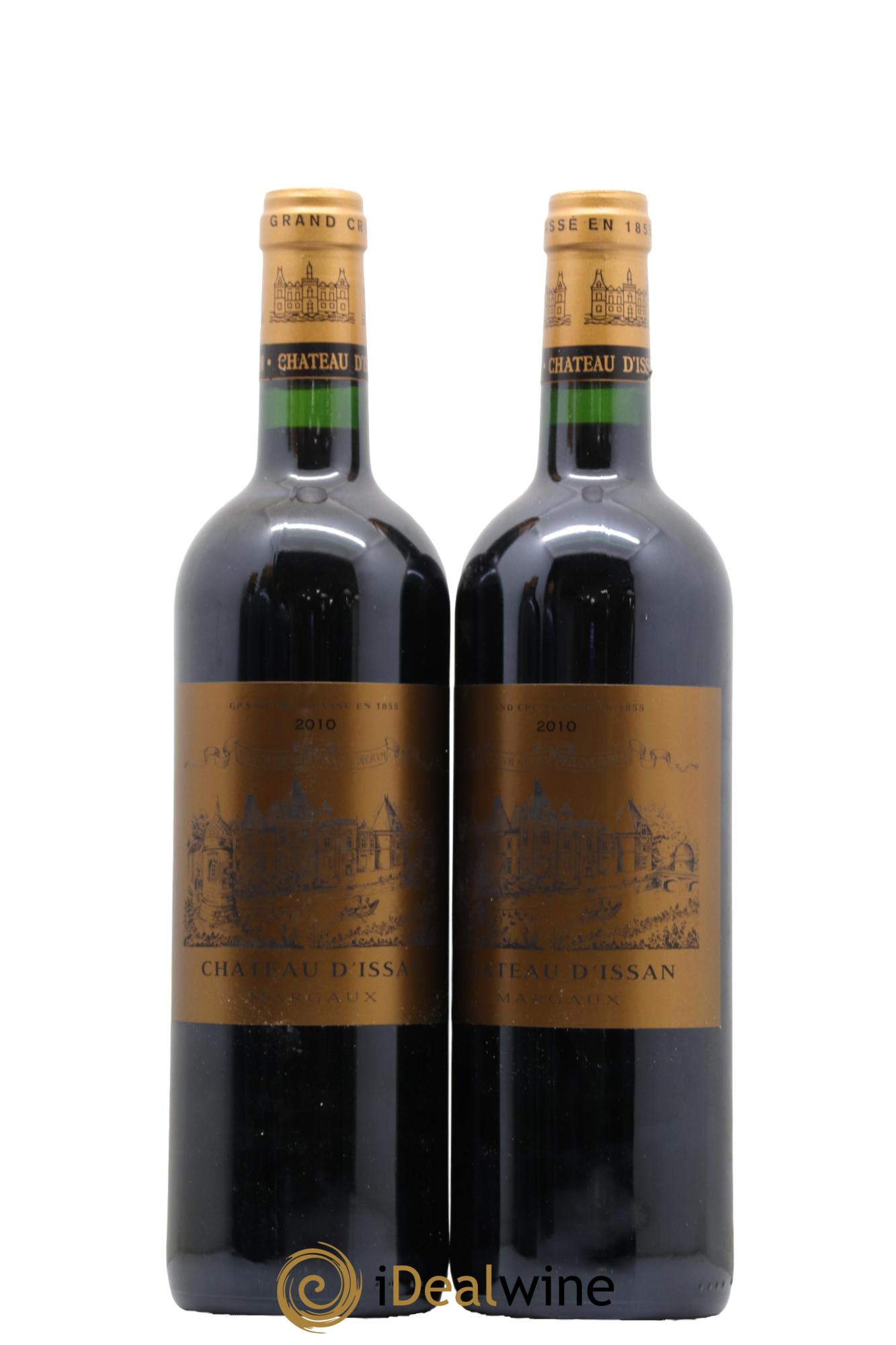 Château d'Issan 3ème Grand Cru Classé 2010 - Lotto di 2 bottiglie - 0