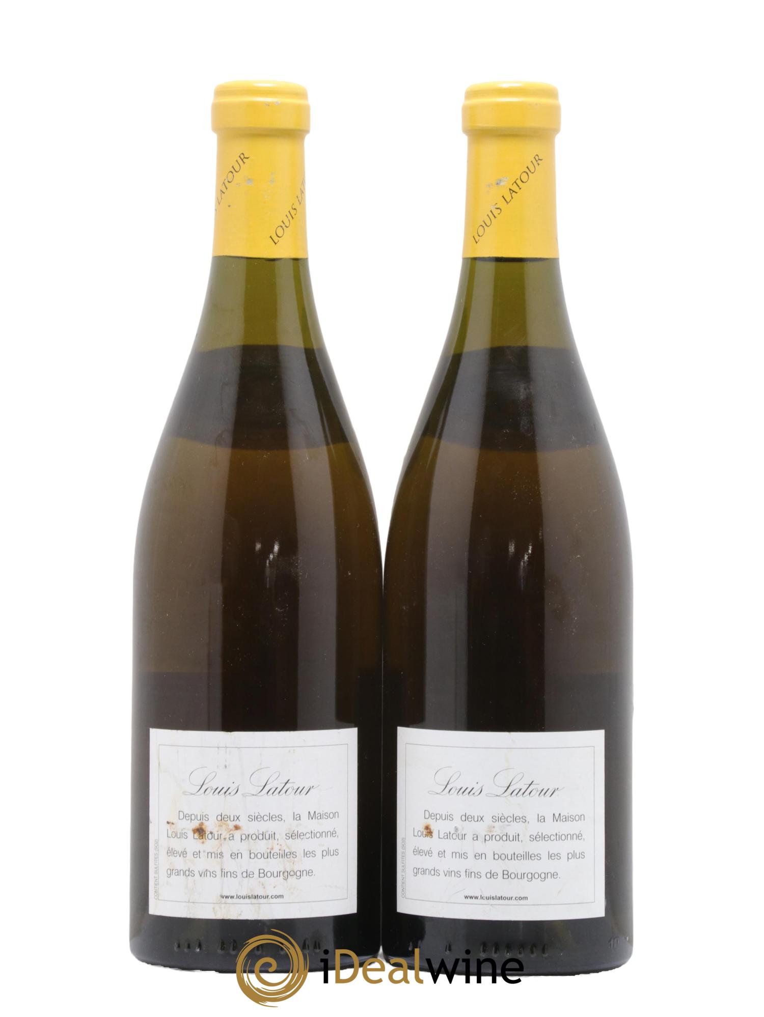 Montrachet Grand Cru Louis Latour 2001 - Lot de 2 bouteilles - 1