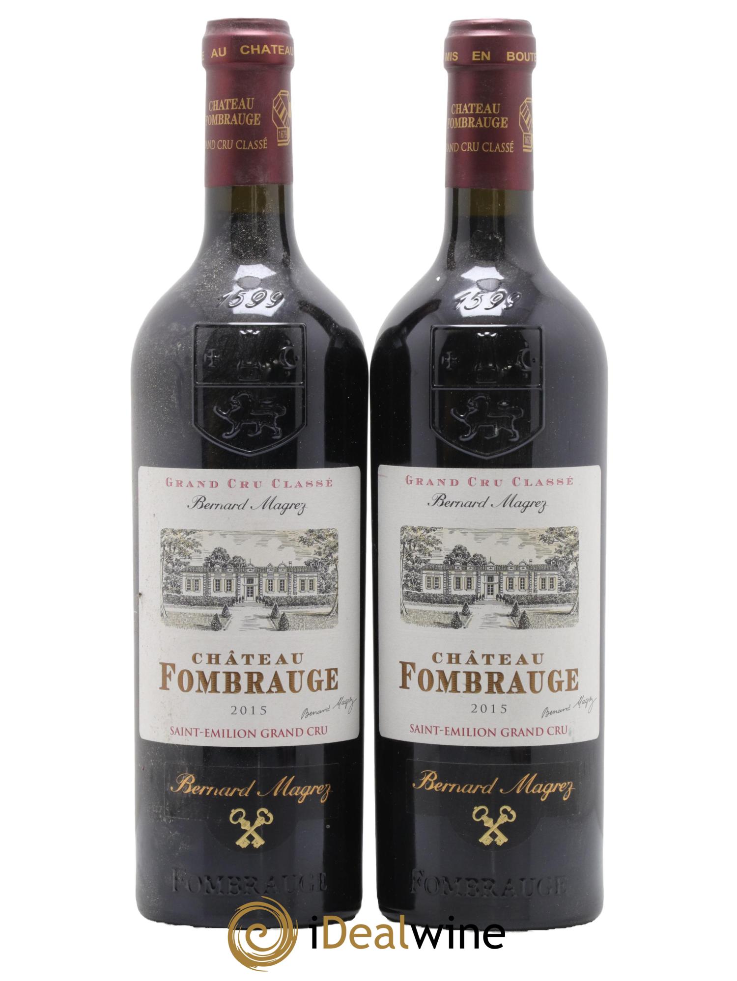 Château Fombrauge Grand Cru Classé 2015 - Lot de 2 bouteilles - 0