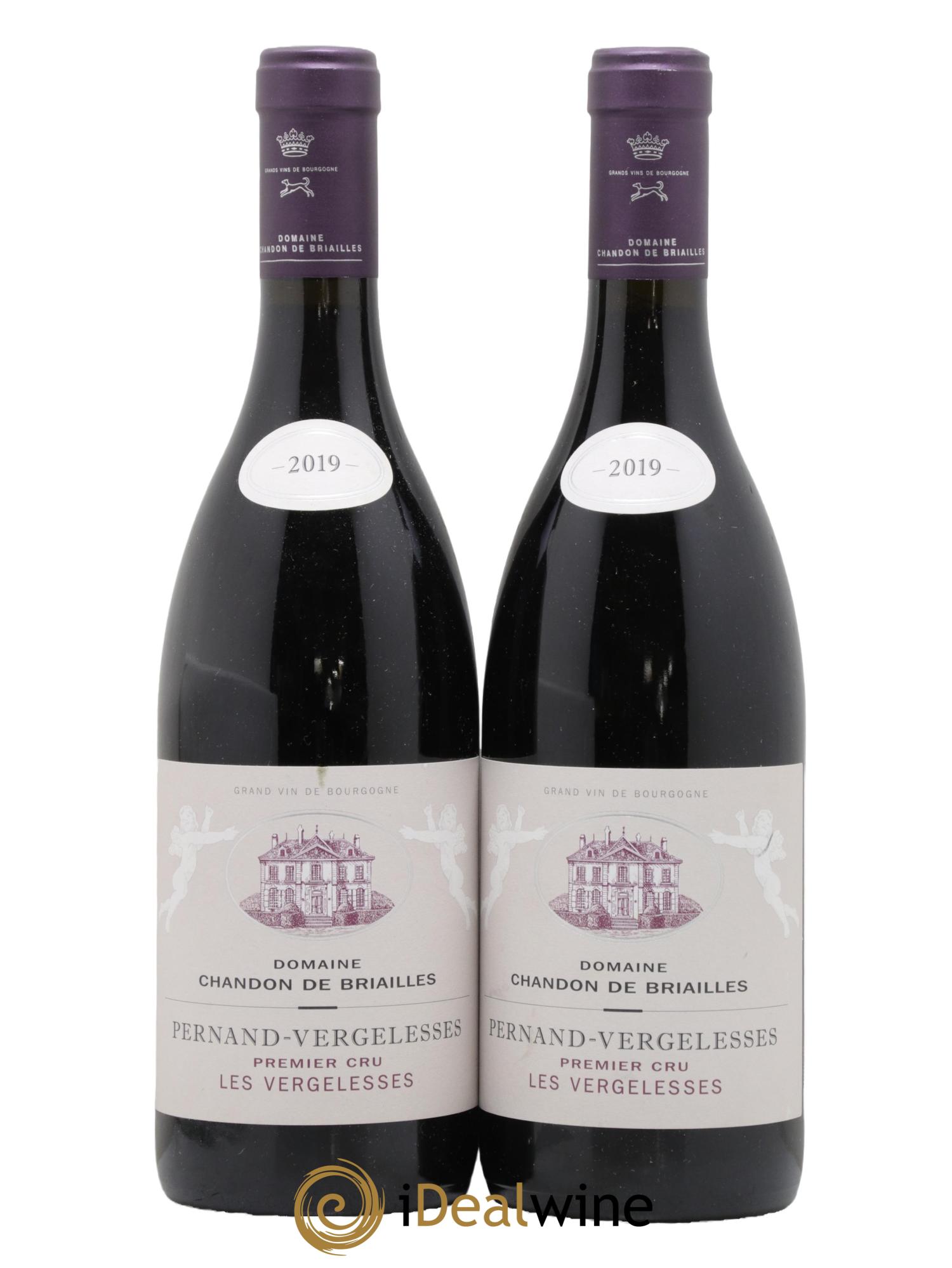 Pernand-Vergelesses 1er Cru Les Vergelesses Chandon de Briailles 2019 - Lot de 2 bouteilles - 0