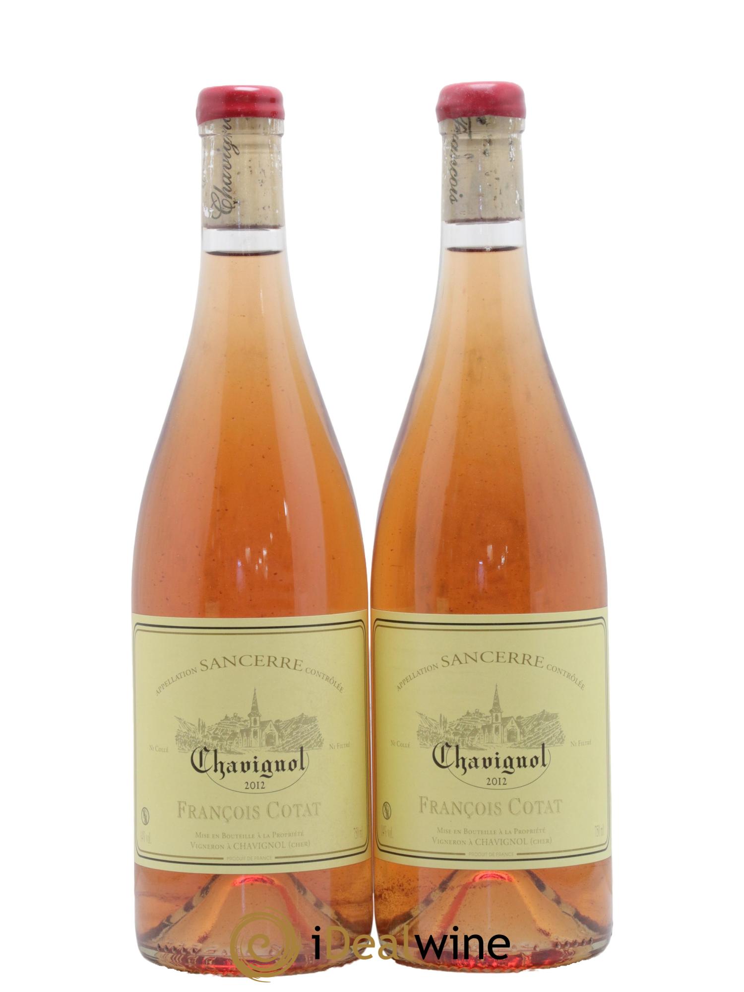 Sancerre François Cotat 2012 - Posten von 2 Flaschen - 0