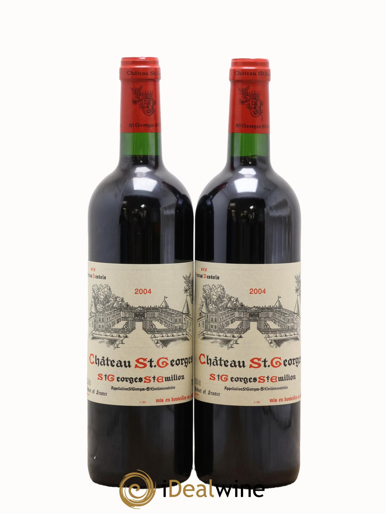 Château Saint-Georges 2004 - Lot de 2 bouteilles - 0
