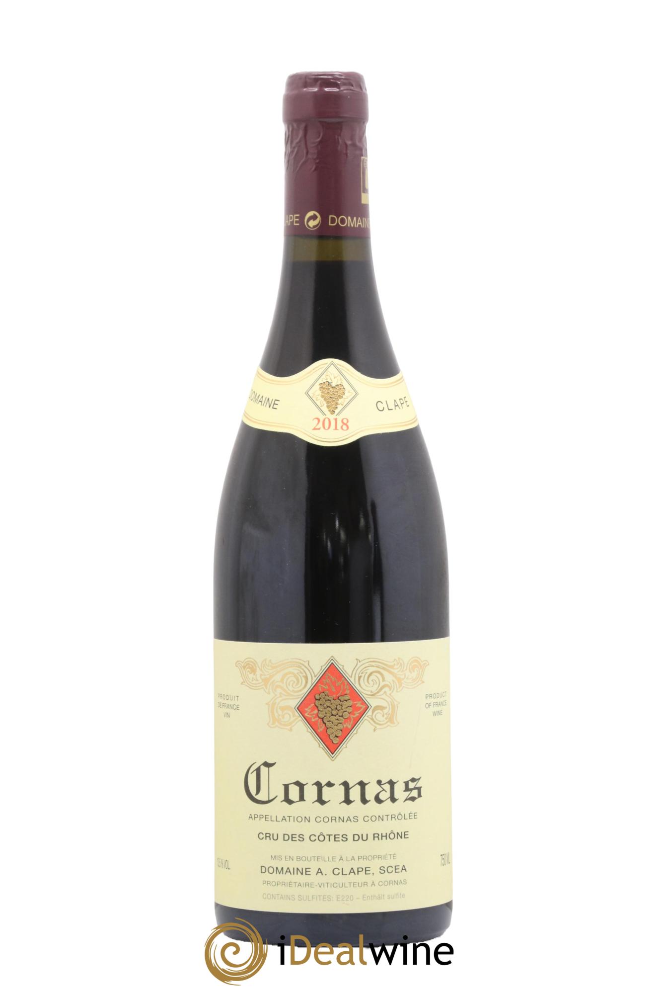 Cornas Auguste Clape 2018 - Posten von 1 Flasche - 0