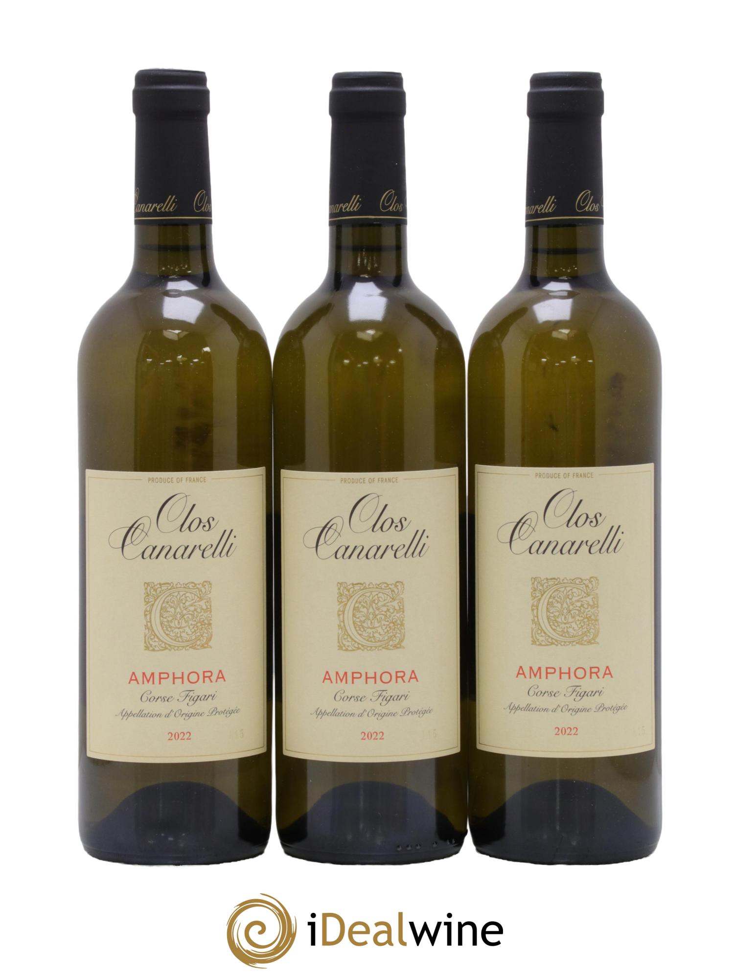 Figari Amphora Clos Canarelli 2022 - Lotto di 3 bottiglie - 0
