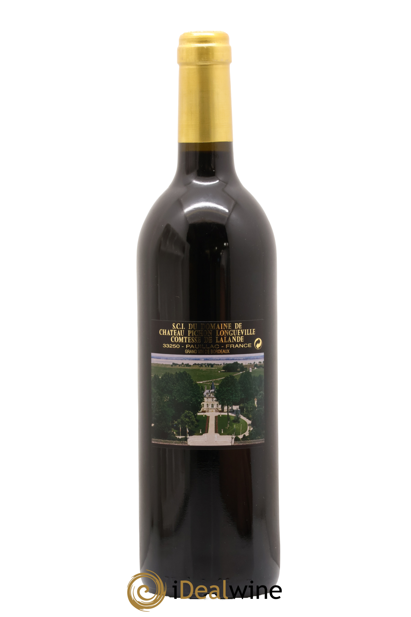 Château Pichon Longueville Comtesse de Lalande 2ème Grand Cru Classé 2000 - Lot de 1 bouteille - 1