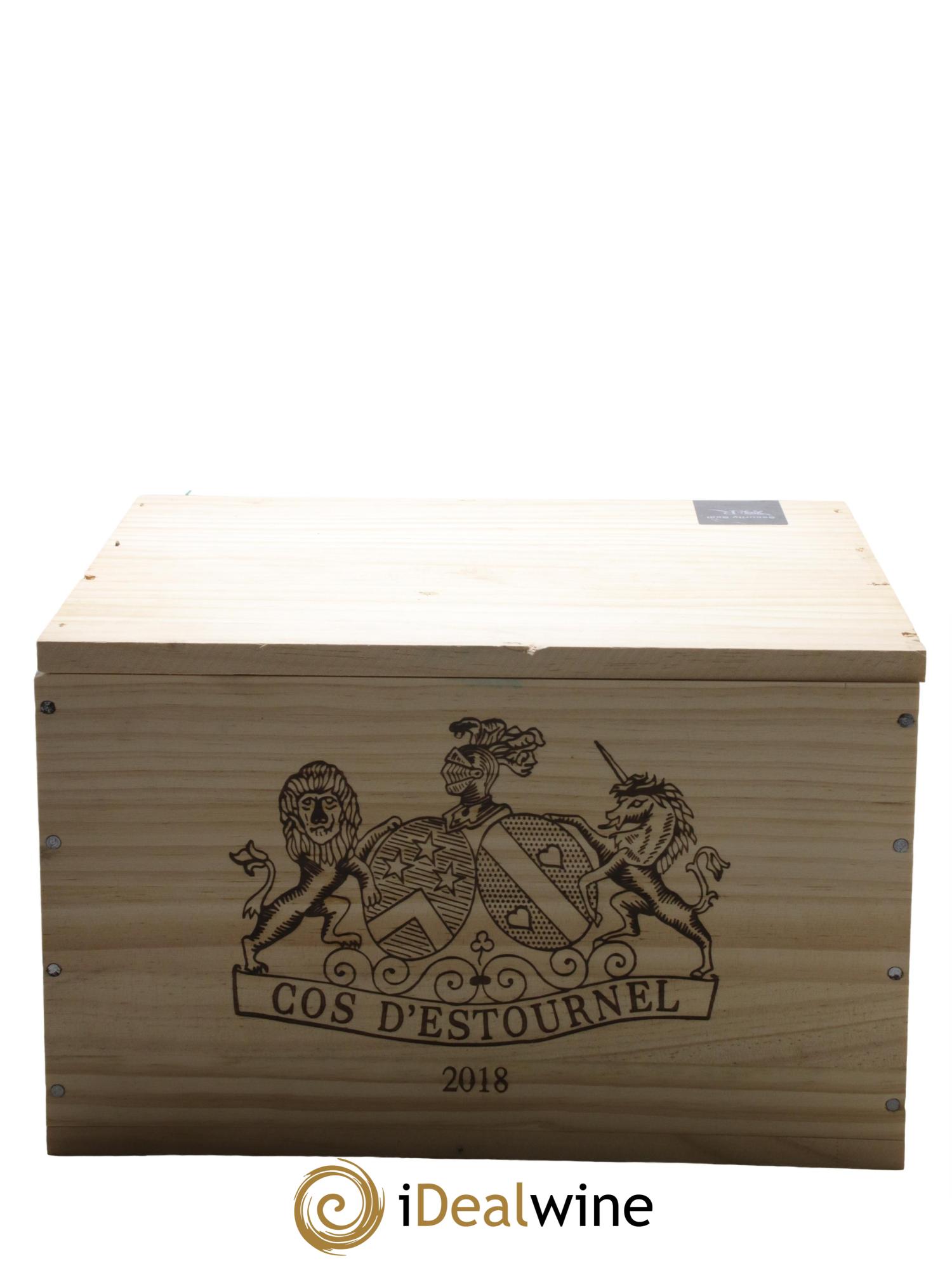 Cos d'Estournel 2ème Grand Cru Classé 2018 - Posten von 6 Flaschen - 5