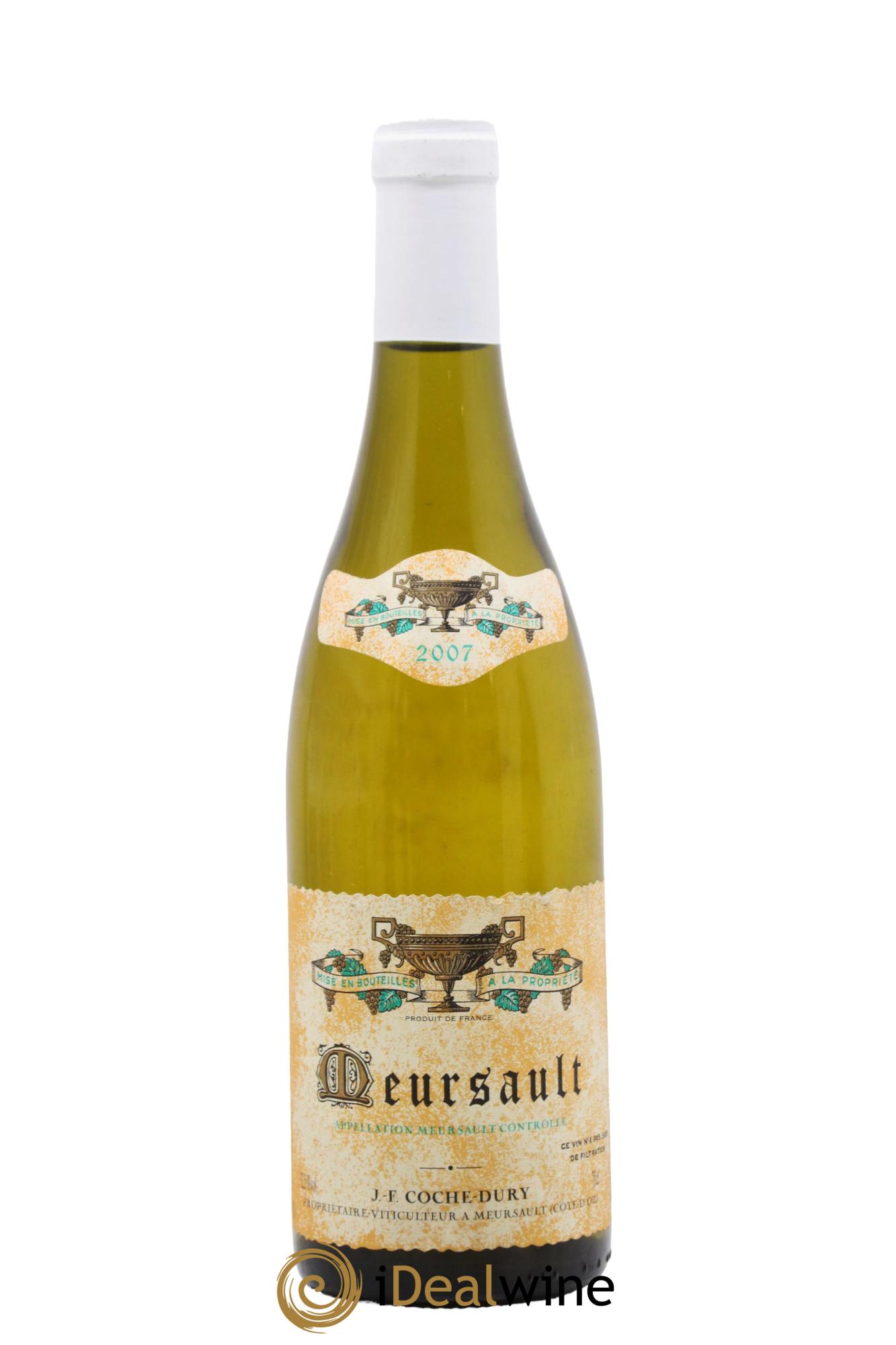 Meursault Coche Dury (Domaine) 2007 - Lot de 1 bouteille - 0