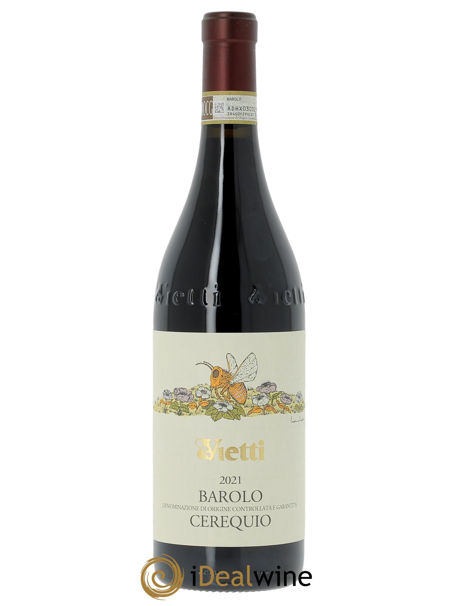 Barolo DOCG Cerequio Vietti 2021 - Lot of 1 bottle - 0