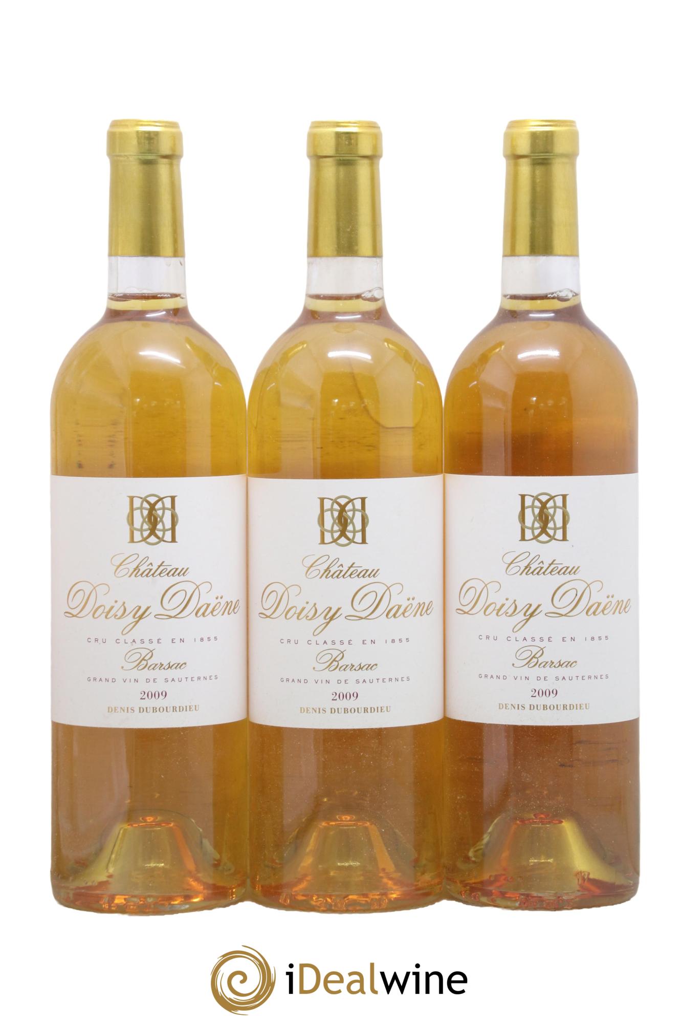 Château Doisy Daëne 2ème Grand Cru Classé 2009 - Lot de 3 bouteilles - 0