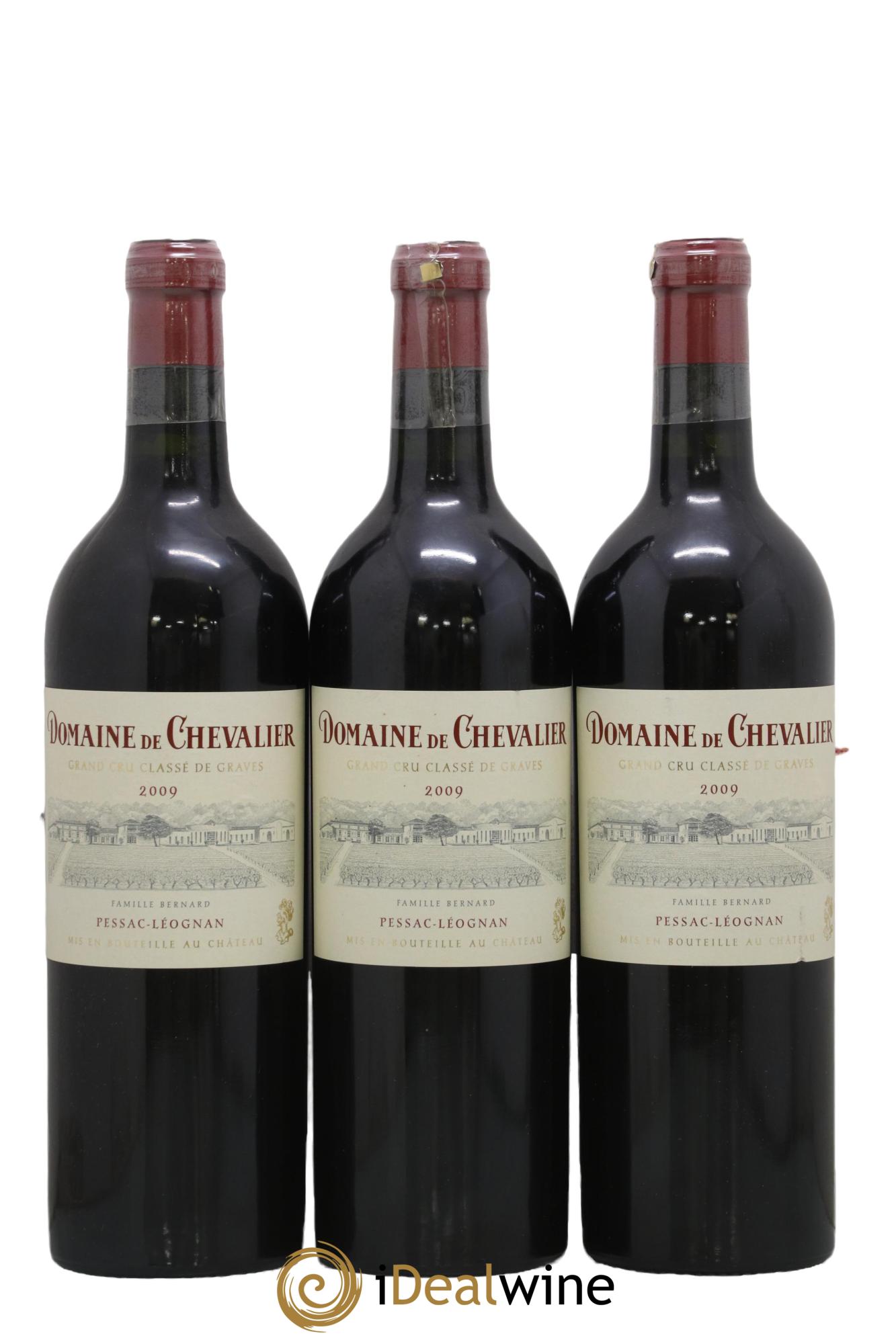 Domaine de Chevalier Cru Classé de Graves 2009 - Lot of 3 bottles - 0