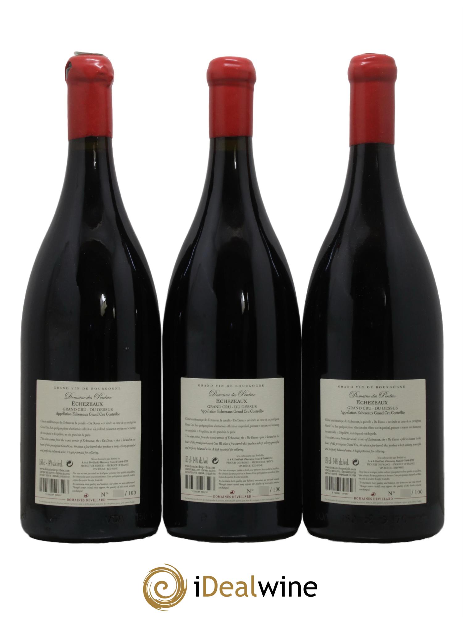 Echezeaux Grand Cru Du dessus Perdrix (Domaine des) 2019 - Lot de 3 magnums - 1