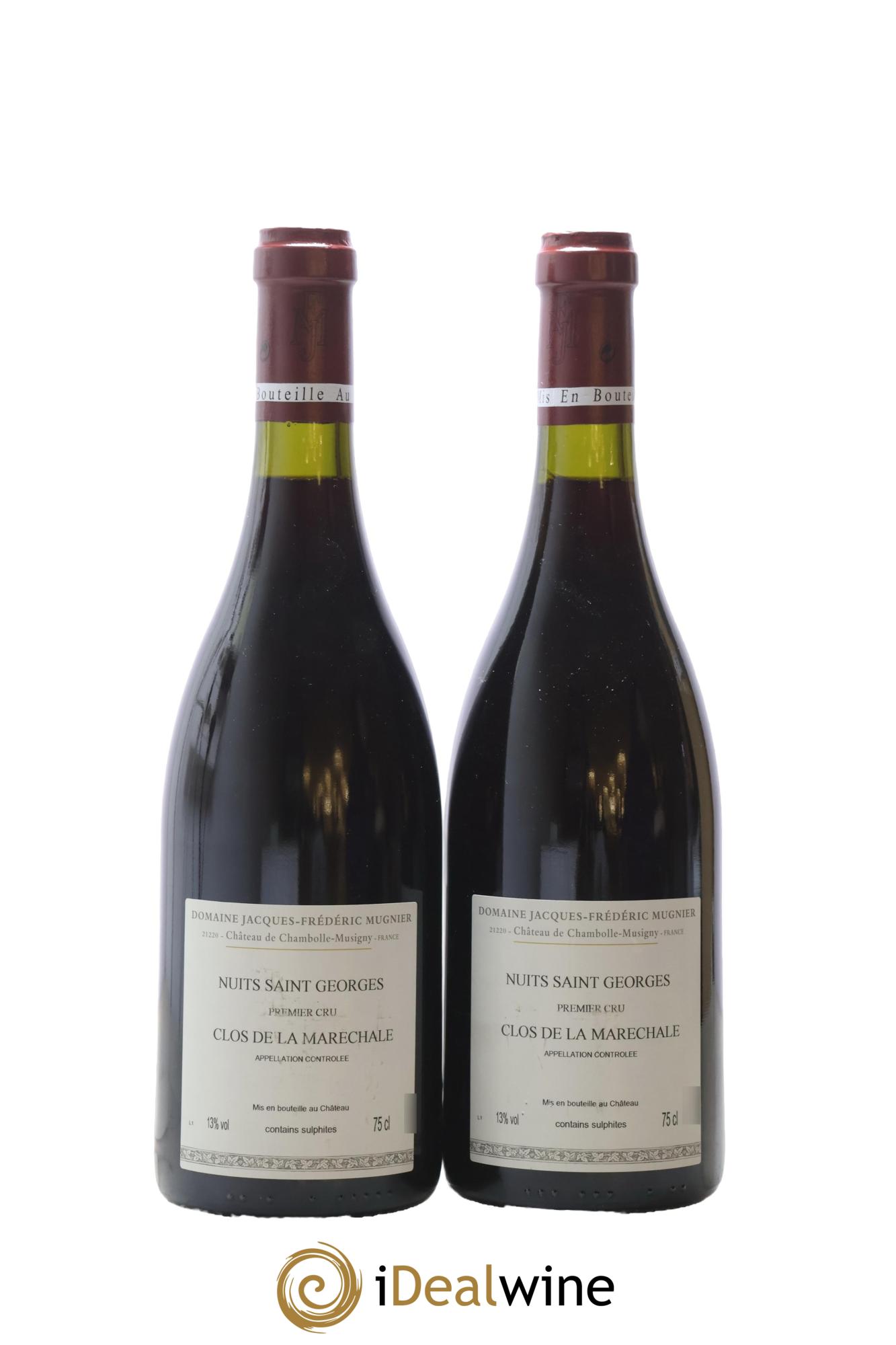 Nuits-Saint-Georges 1er Cru Clos de La Maréchale Jacques-Frédéric Mugnier 2011 - Lot de 2 bouteilles - 1