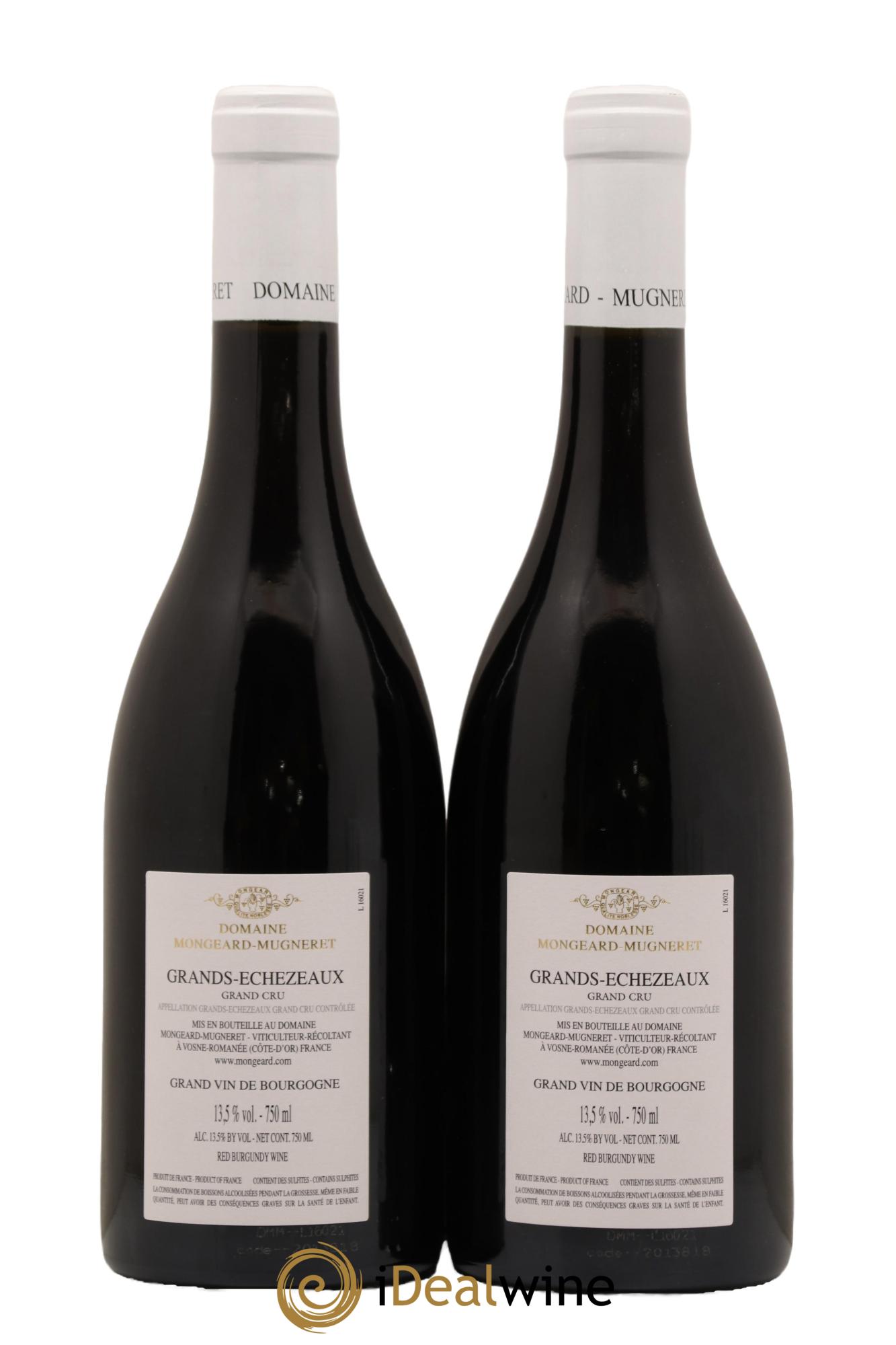 Grands-Echezeaux Grand Cru Mongeard-Mugneret (Domaine) 2021 - Posten von 2 Flaschen - 1