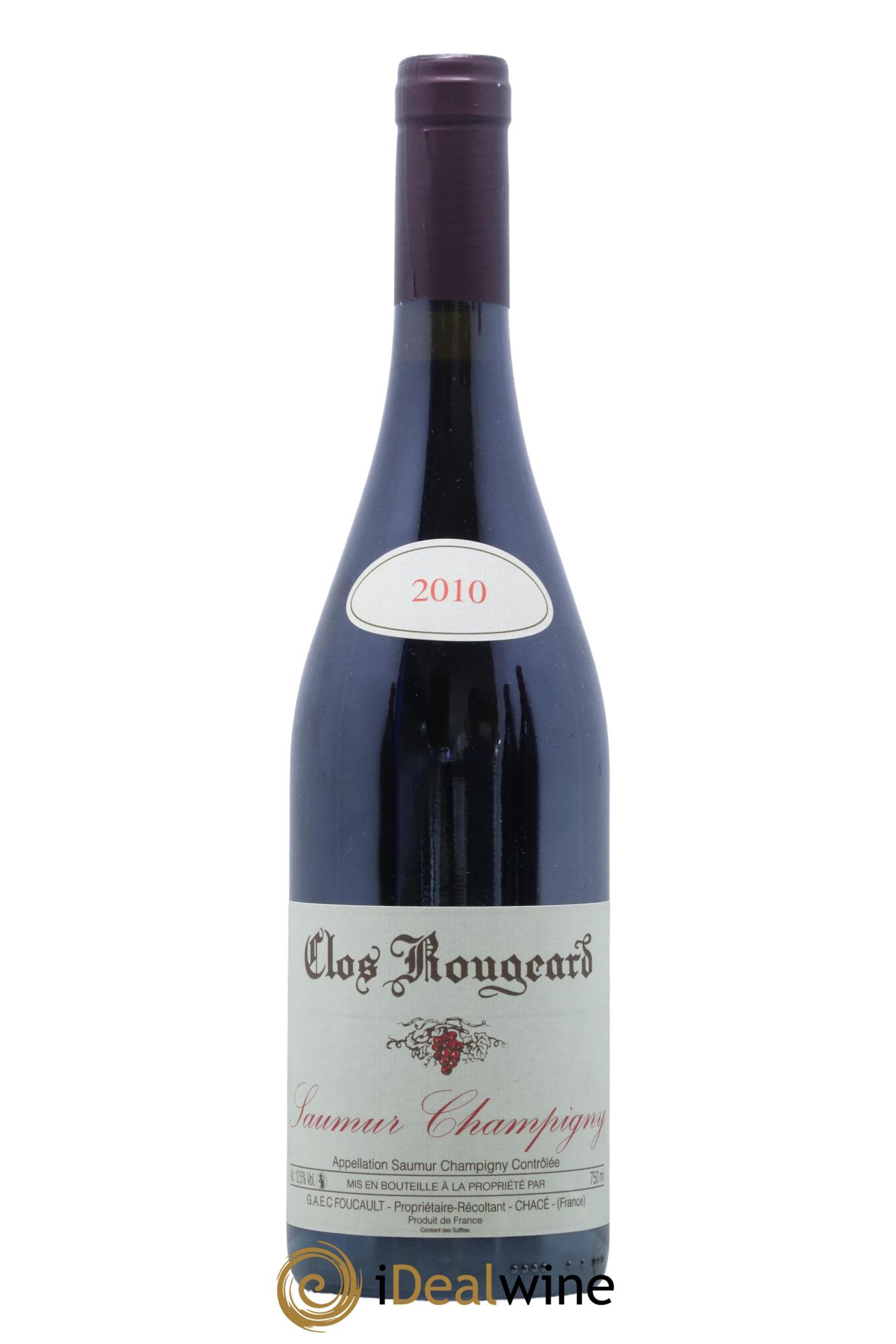 Saumur-Champigny Clos Rougeard 2010 - Lot de 1 bouteille - 0