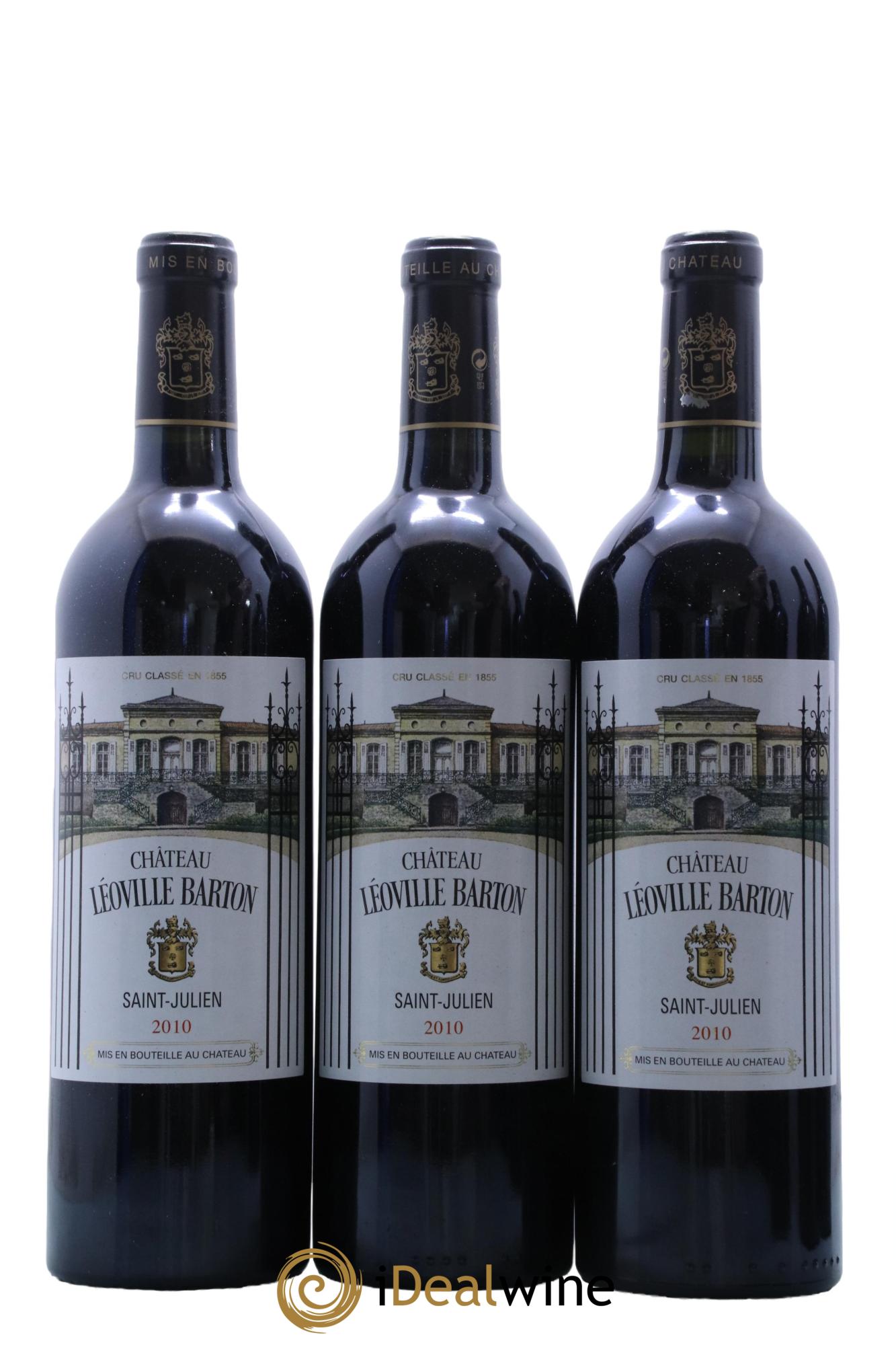 Château Léoville Barton 2ème Grand Cru Classé 2010 - Lot de 6 bouteilles - 1