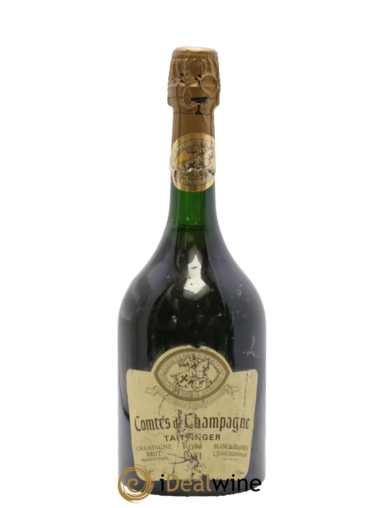 Comtes de Champagne Taittinger 1981 - Lot of 1 bottle - 0