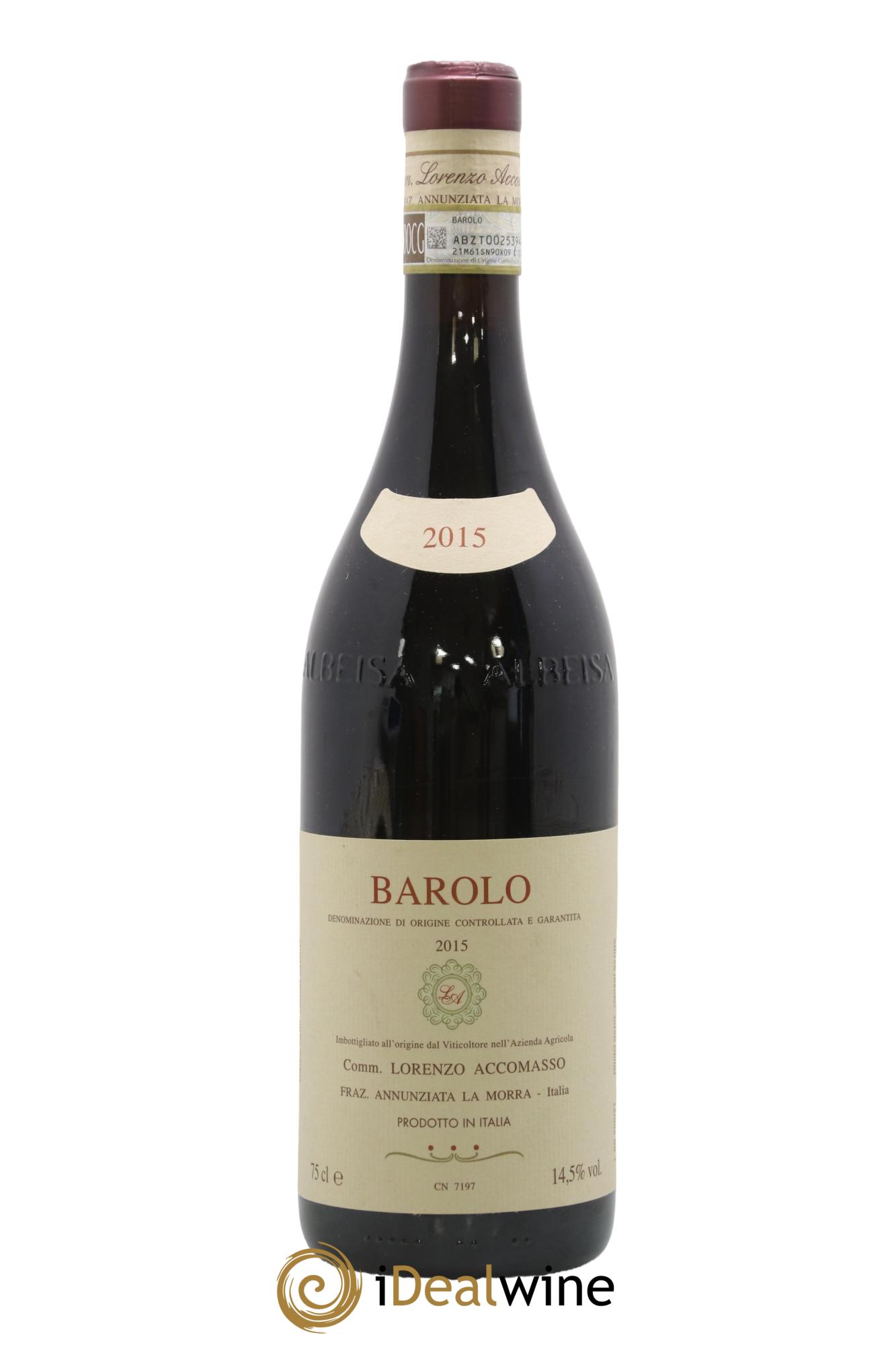 Barolo DOCG Annunziata Riserva Lorenzo Accomasso 2015 - Posten von 1 Flasche - 0