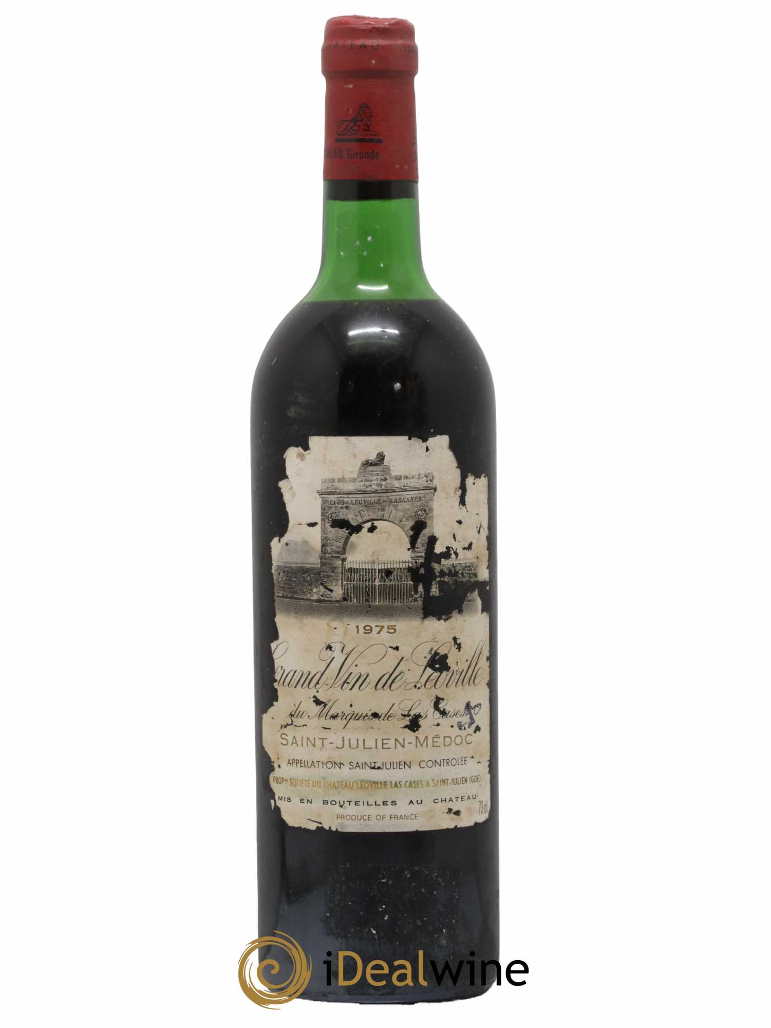 Château Léoville Las Cases 2ème Grand Cru Classé 1975 - Lot de 1 bouteille - 0
