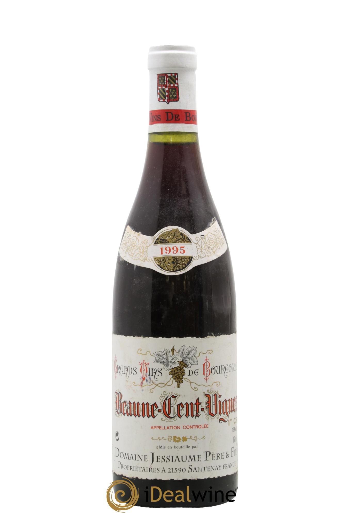 Beaune 1er Cru Les Cent-Vignes Domaine Jessiaume Père & Fils 1995 - Lot of 1 bottle - 0