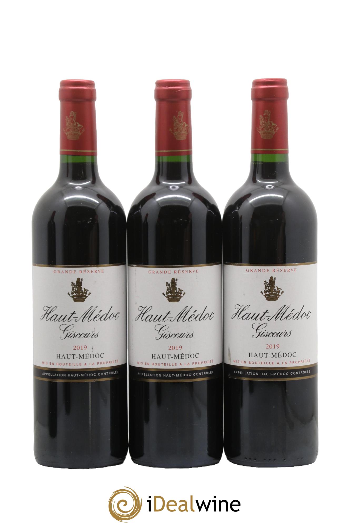 Haut-Médoc de Giscours 2019 - Lot de 3 bouteilles - 0