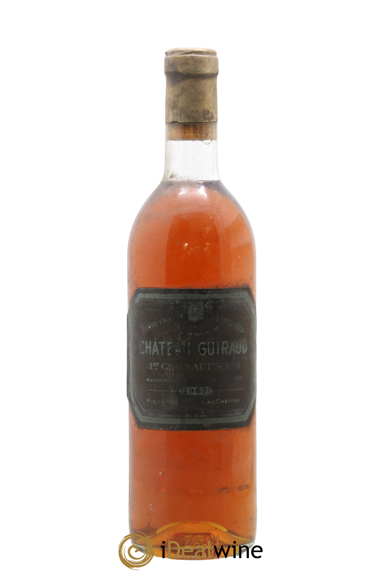 Château Guiraud 1er Grand Cru Classé 1967 - Posten von 1 Flasche - 0