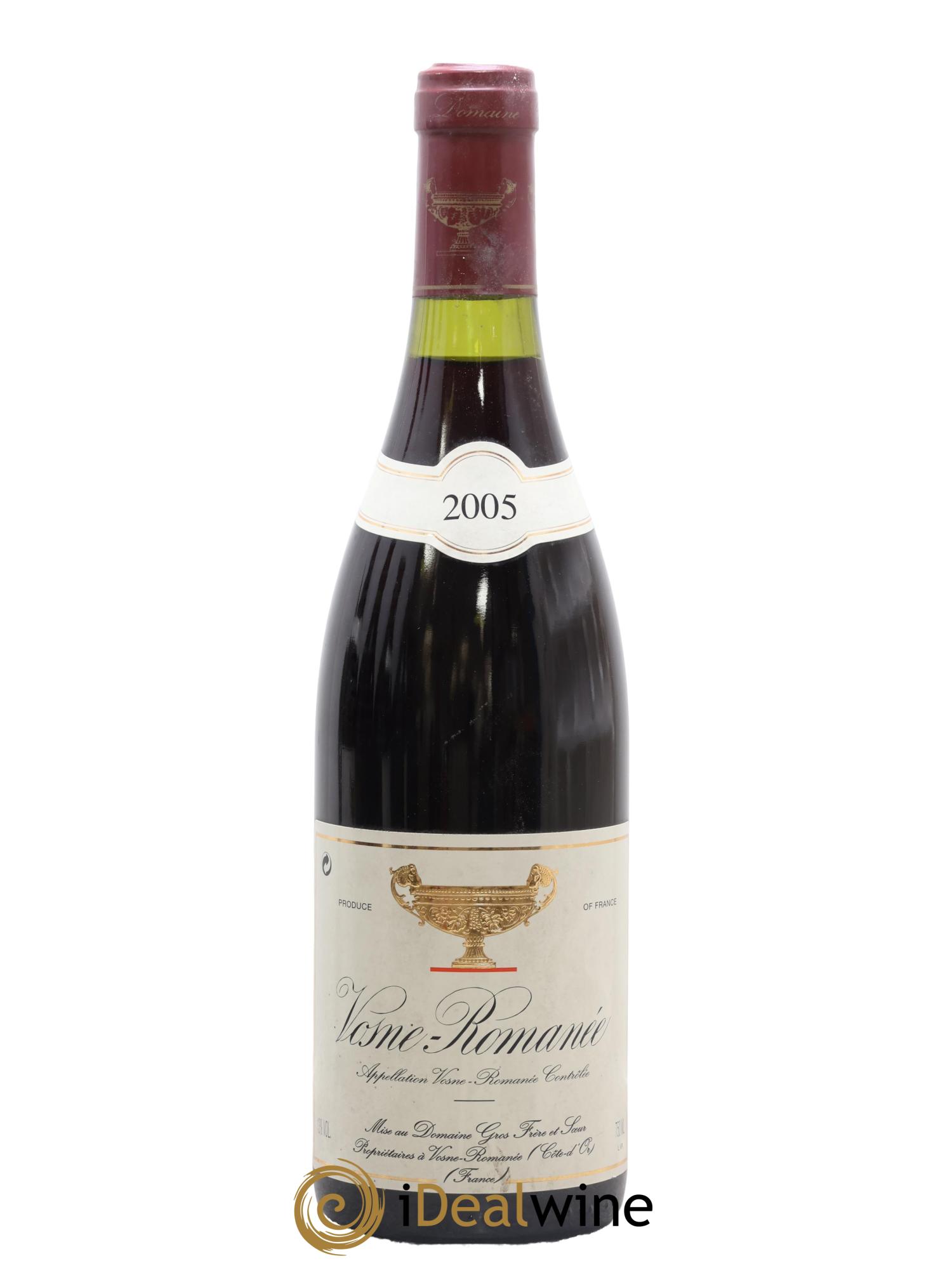 Vosne-Romanée Gros Frère & Soeur 2005 - Lotto di 1 bottiglia - 0