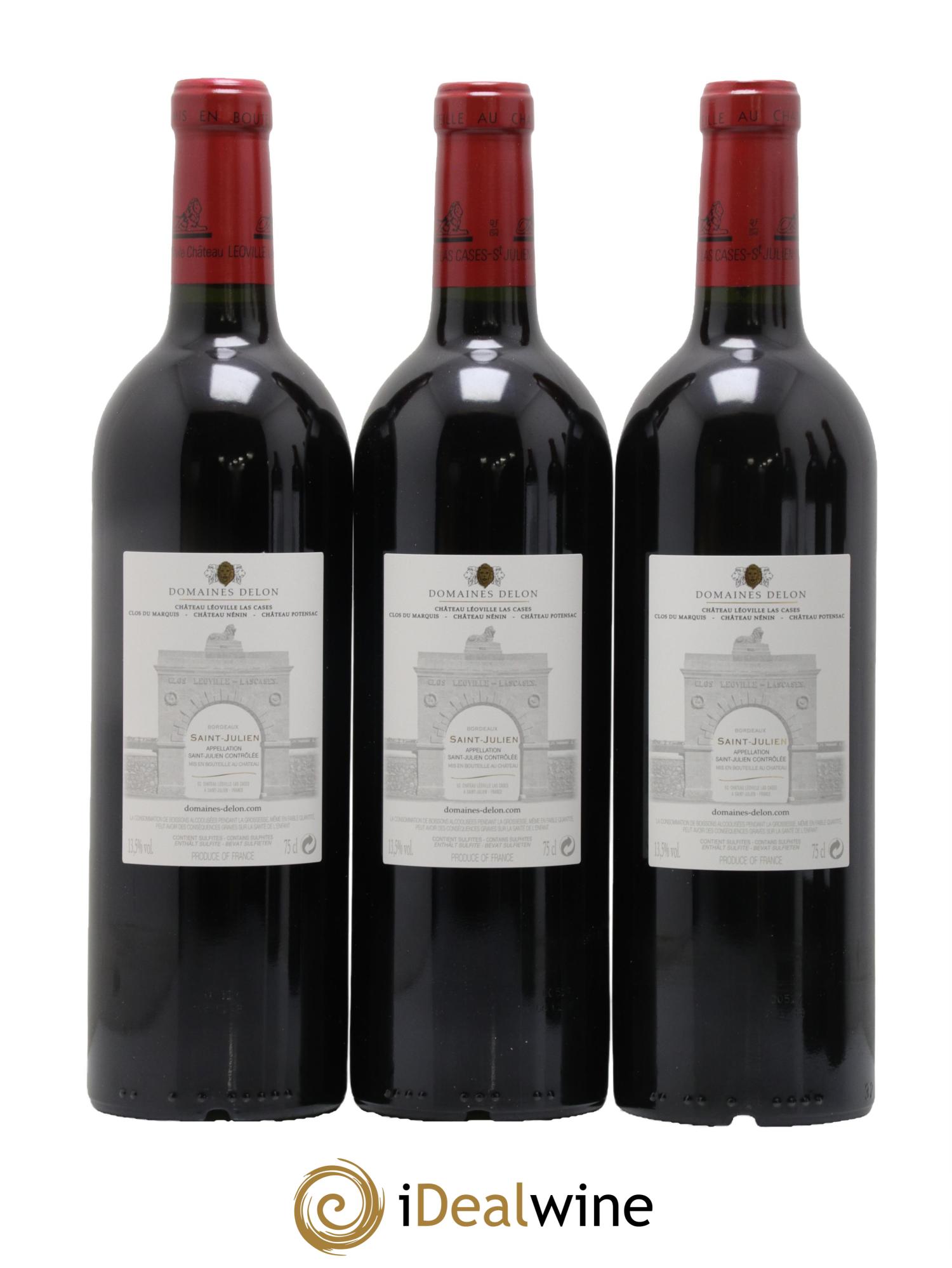 Château Léoville Las Cases 2ème Grand Cru Classé 2016 - Lot of 6 bottles - 4