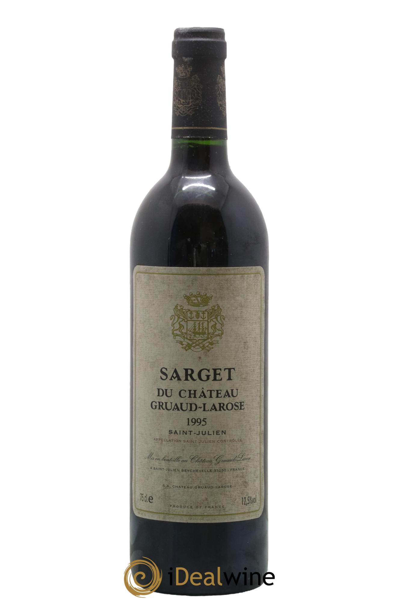 Sarget de Gruaud Larose Second Vin 1995 - Lot de 1 bouteille - 0