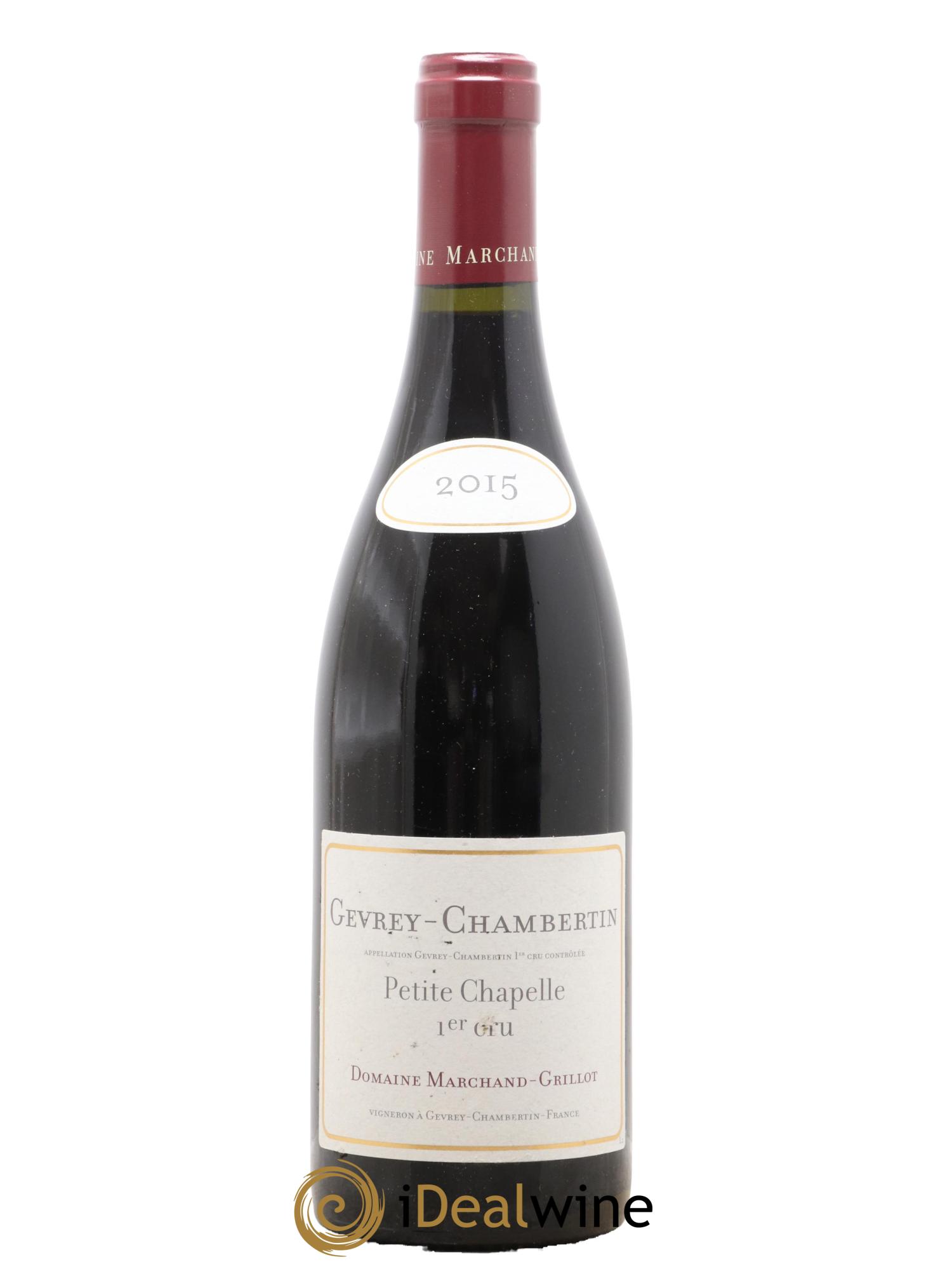 Gevrey-Chambertin 1er Cru Petite Chapelle Marchand-Grillot 2015 - Lot de 1 bouteille - 0
