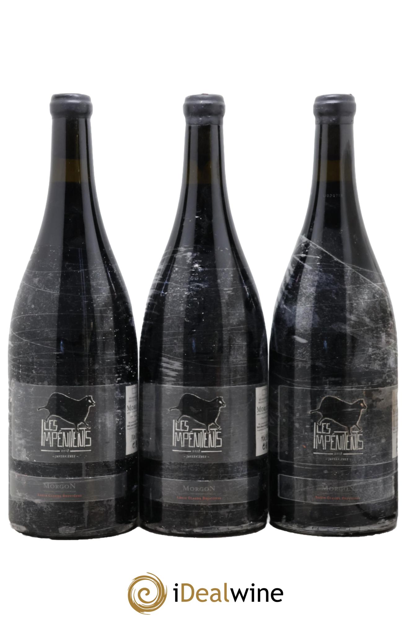 Morgon Javernières Les Impénitents Louis-Claude Desvignes 2018 - Lot de 3 magnums - 0