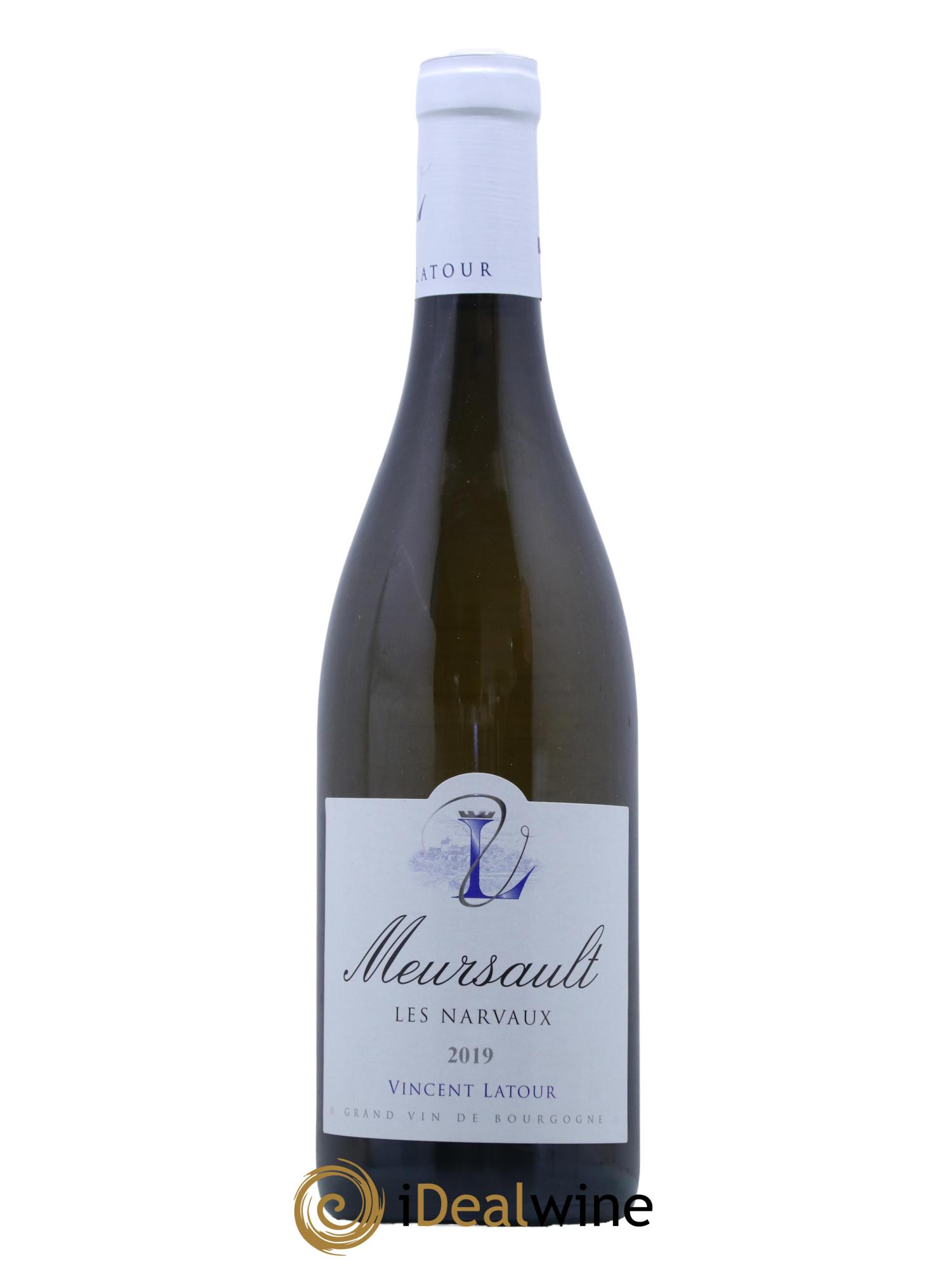 Meursault Les Narvaux Vincent Latour 2019 - Lot de 1 bouteille - 0