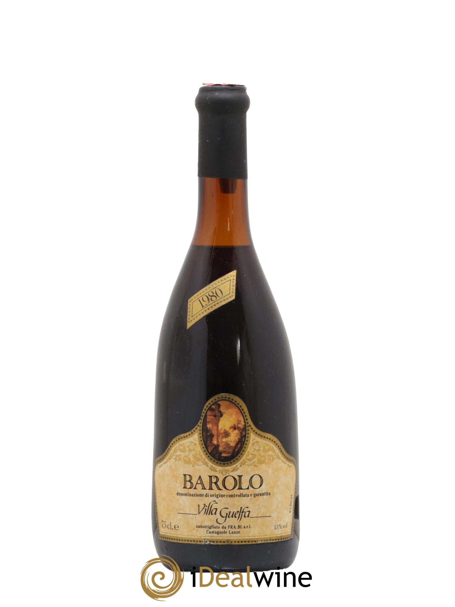 Barolo Villa Guelfa 1980 - Lot de 1 bouteille - 0