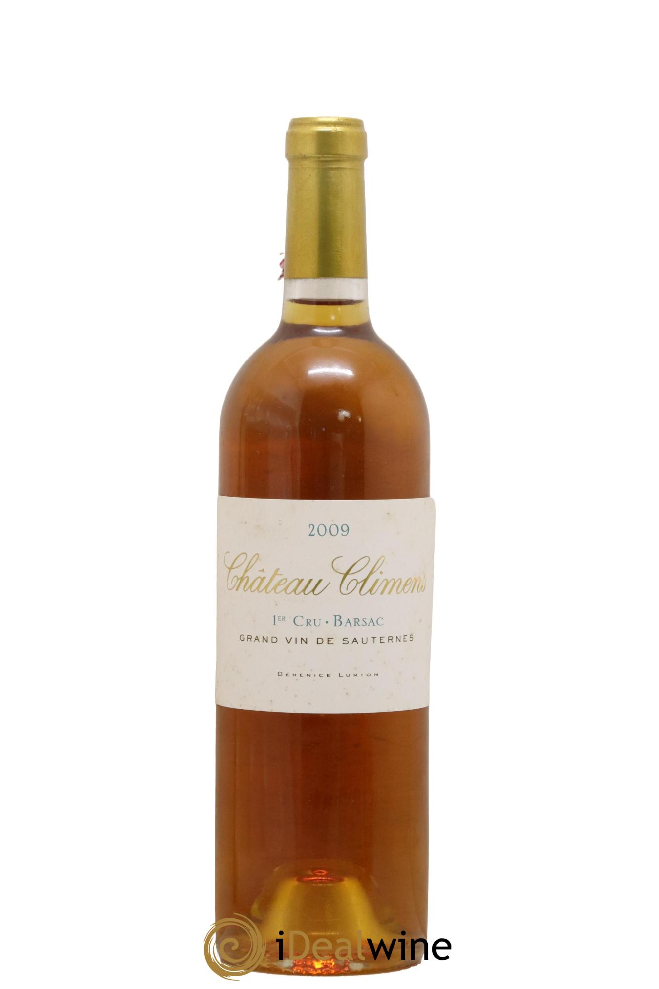 Château Climens 1er Grand Cru Classé 2009 - Posten von 1 Flasche - 0