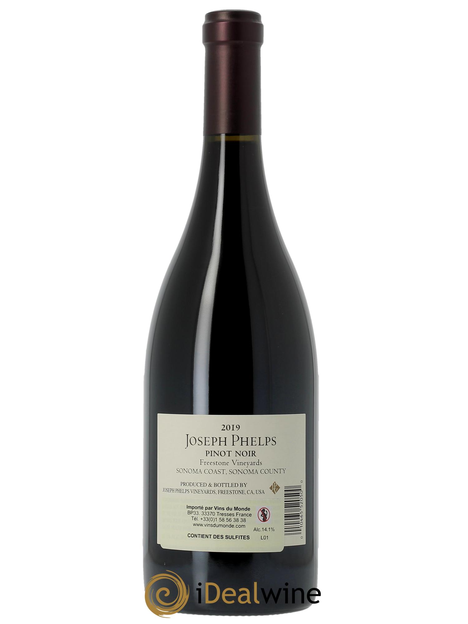 Sonoma Freestone Pinot noir Joseph Phelps 2019 - Lot of 1 bottle - 1