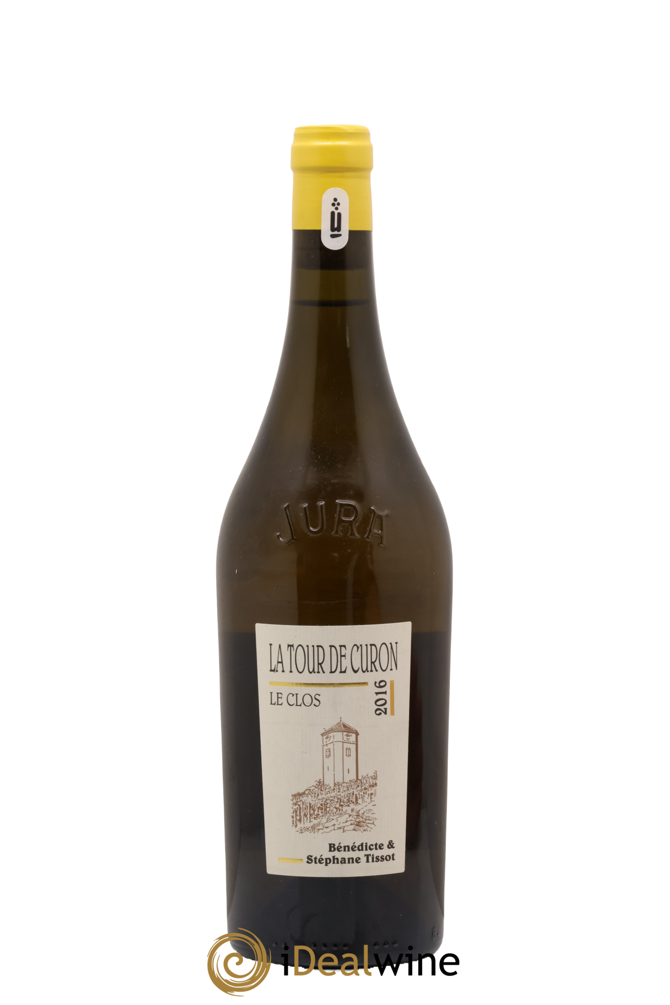 Arbois Chardonnay Le Clos de la Tour de Curon Bénédicte et Stéphane Tissot 2016 - Lot de 1 bouteille - 0