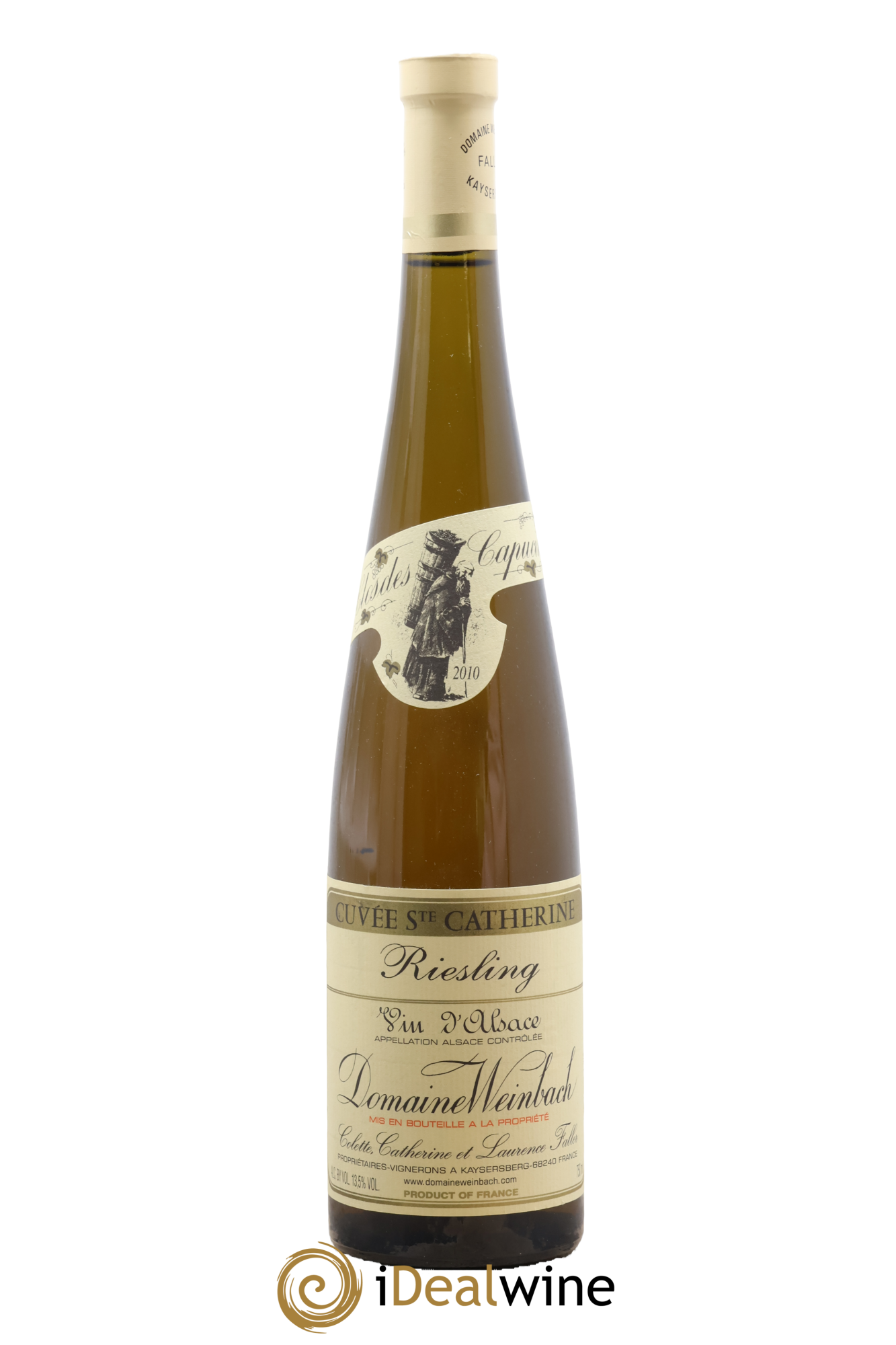 Alsace Riesling Cuvée Sainte-Catherine Weinbach (Domaine) 2010 - Lot de 1 bouteille - 0