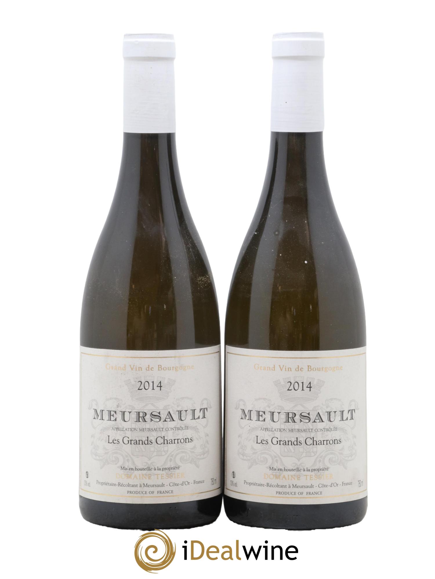 Meursault Les Grands Charrons Domaine Tessier 2014 - Lot de 2 bouteilles - 0