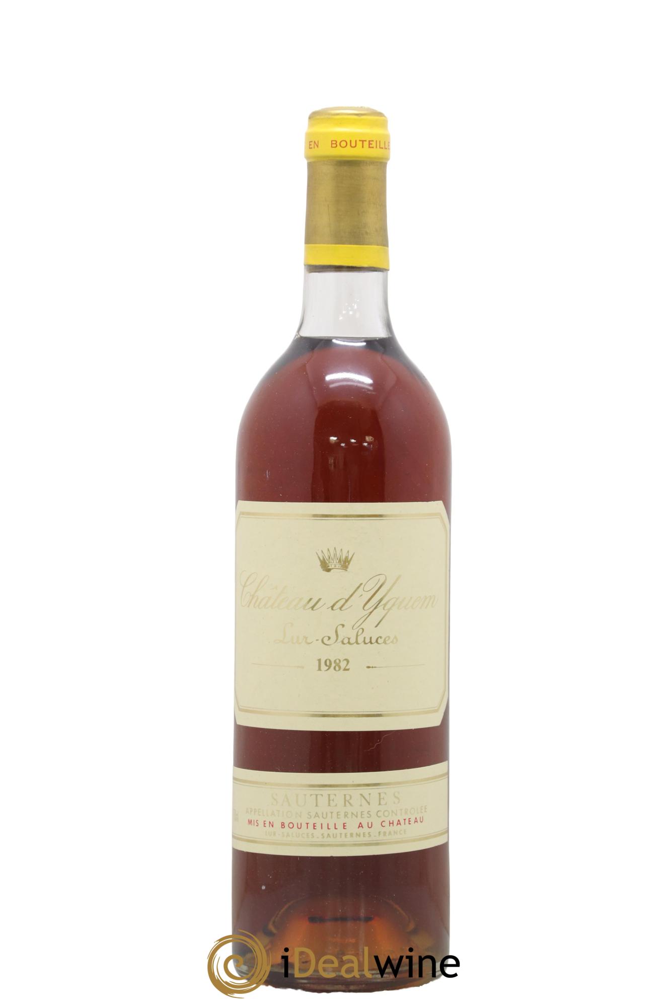 Château d' Yquem 1er Cru Classé Supérieur 1982 - Lot de 1 bouteille - 0