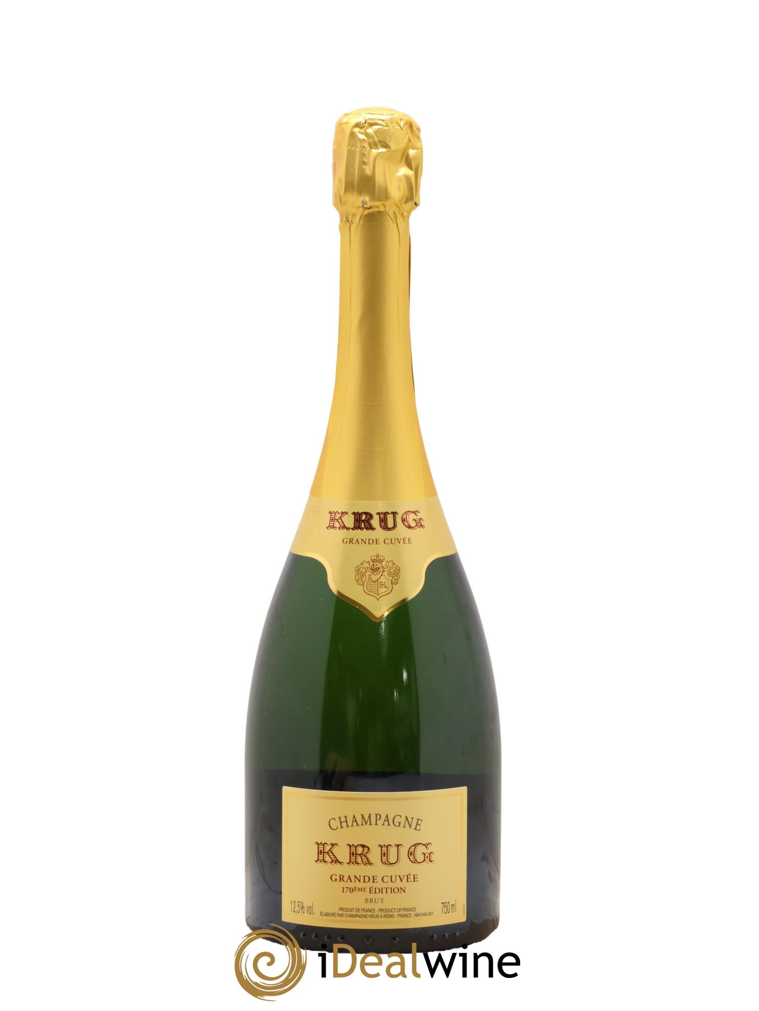 Grande Cuvée - 170ème édition Krug - Lotto di 1 bottiglia - 1