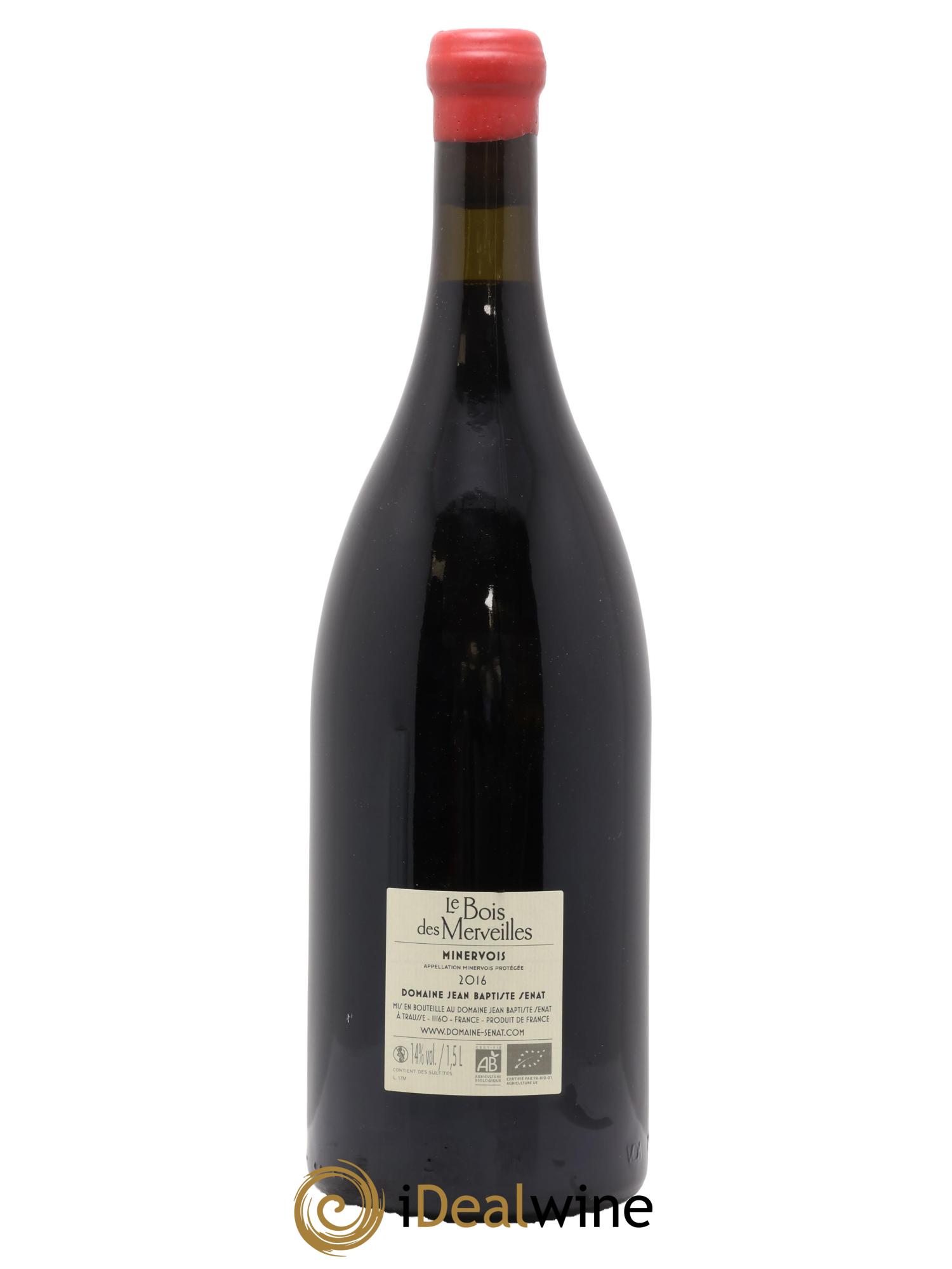 Minervois Le Bois des Merveilles Jean-Baptiste Sénat 2016 - Lotto di 1 magnum - 1